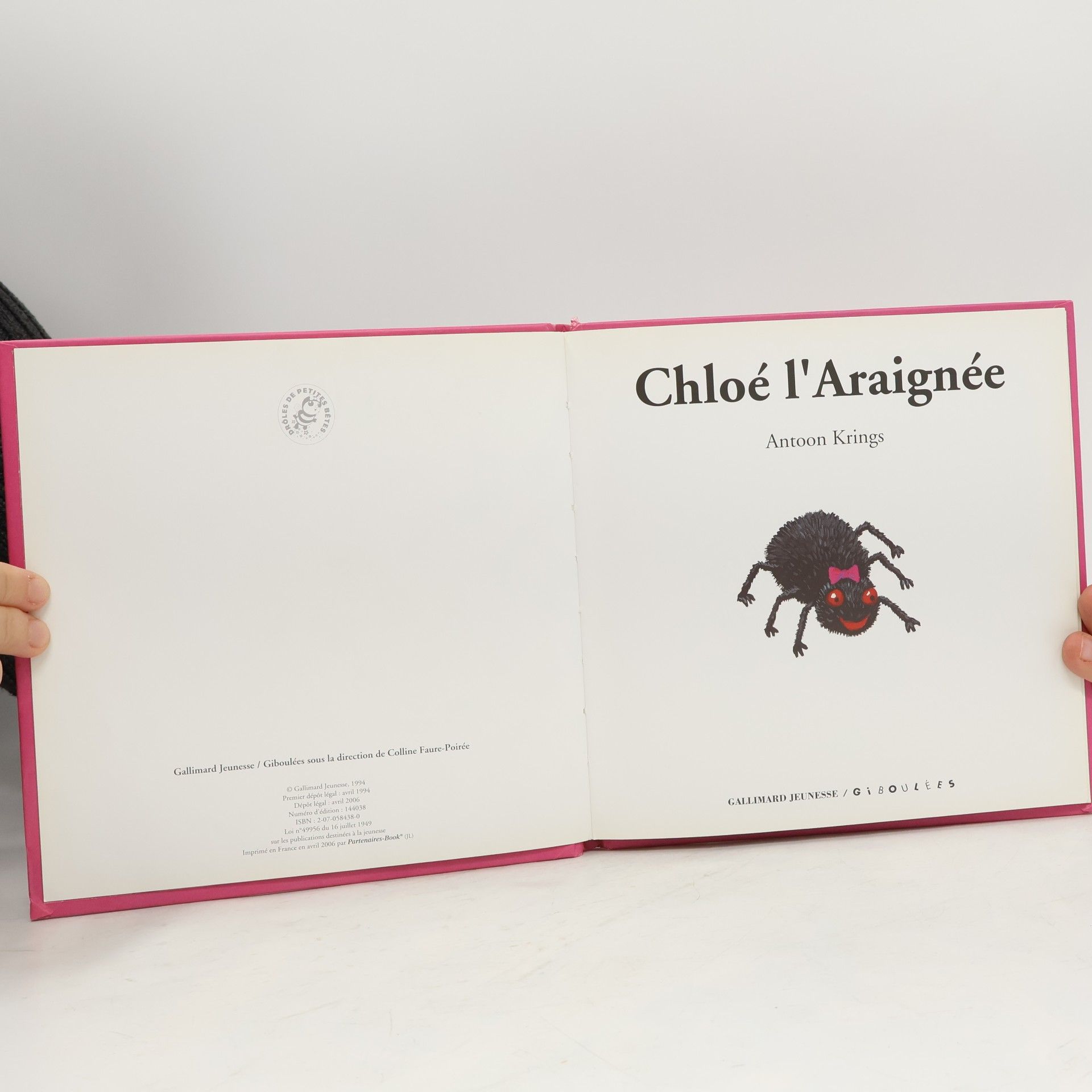 Antoon Krings Chloé l'Araignée
