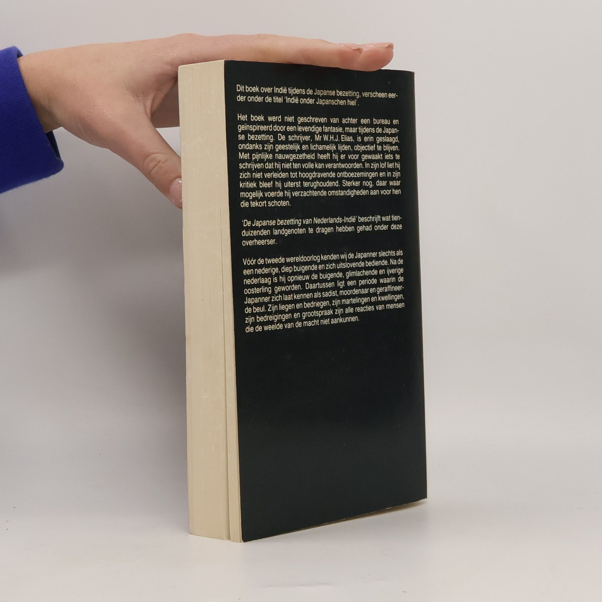 W. H. J. Elias japanse bezetting van Nederlands-Indië