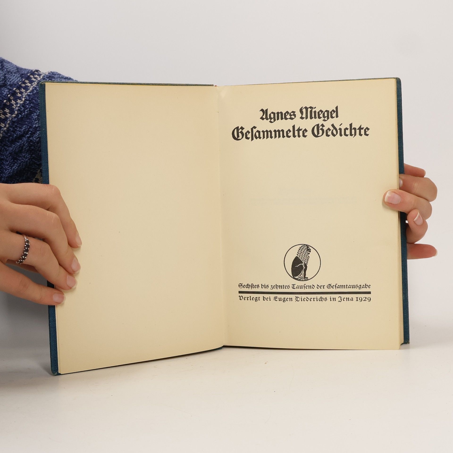 Agnes Miegel Gesammelte Gedichte