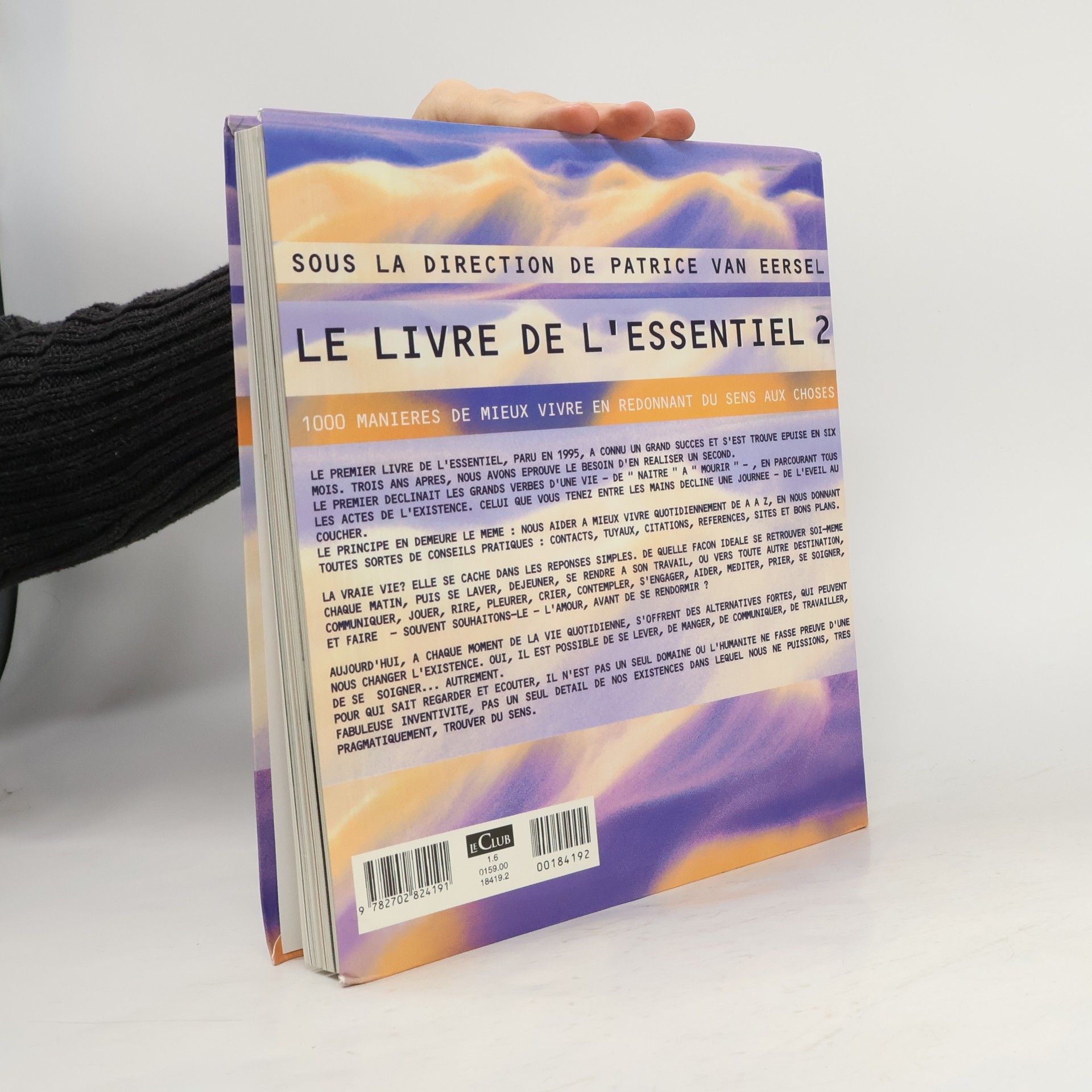 Patrice VanEersel Le livre de l'essentiel
