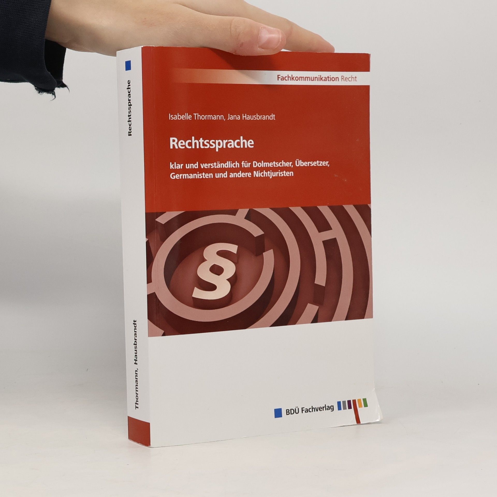Isabelle Thormann Rechtssprache