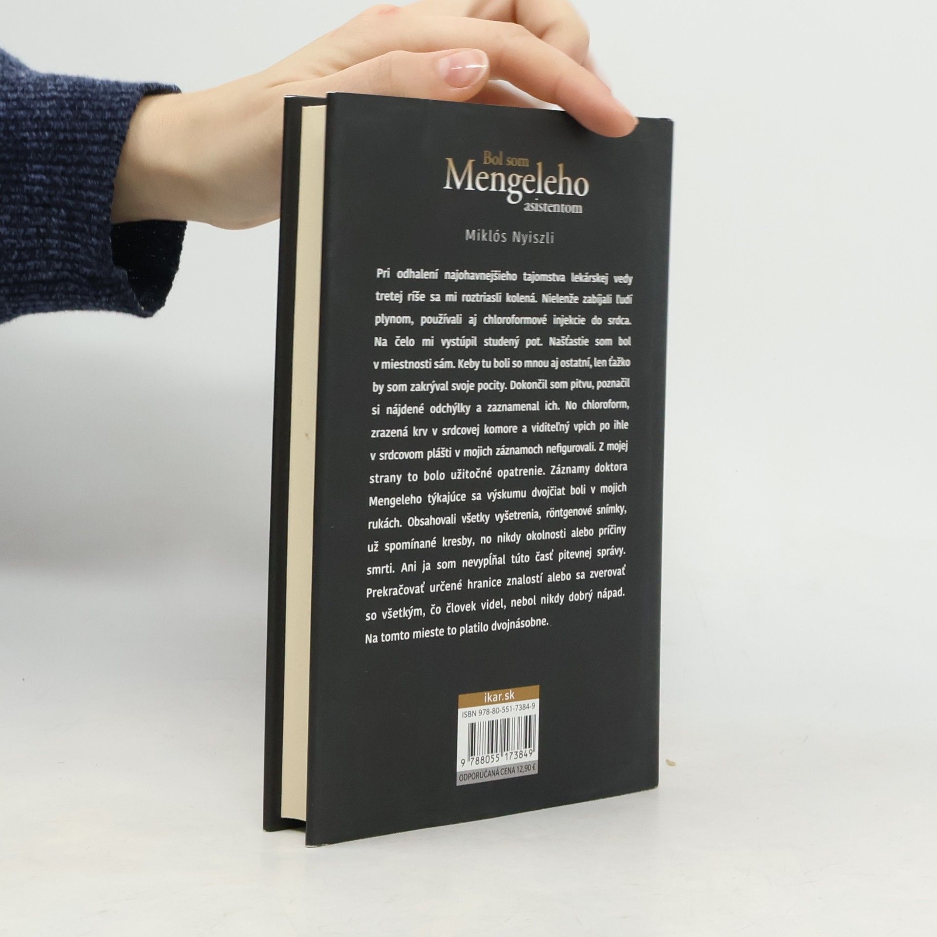 Miklós Nyiszli Bol som Mengeleho asistentom