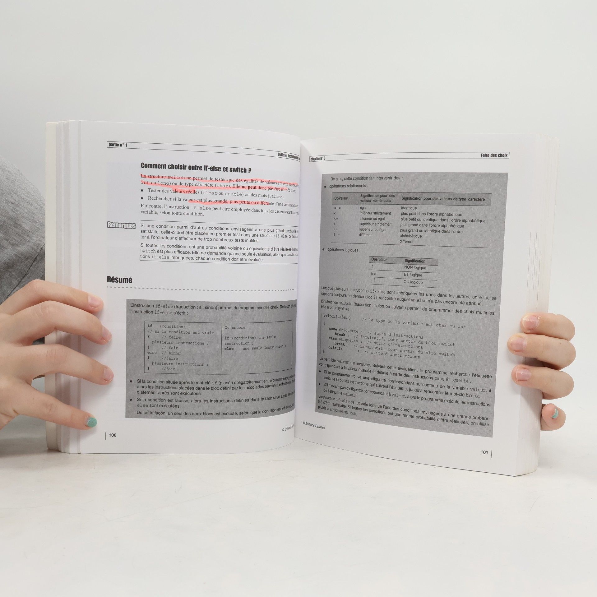 Anne Tasso Le livre de Java premier langage