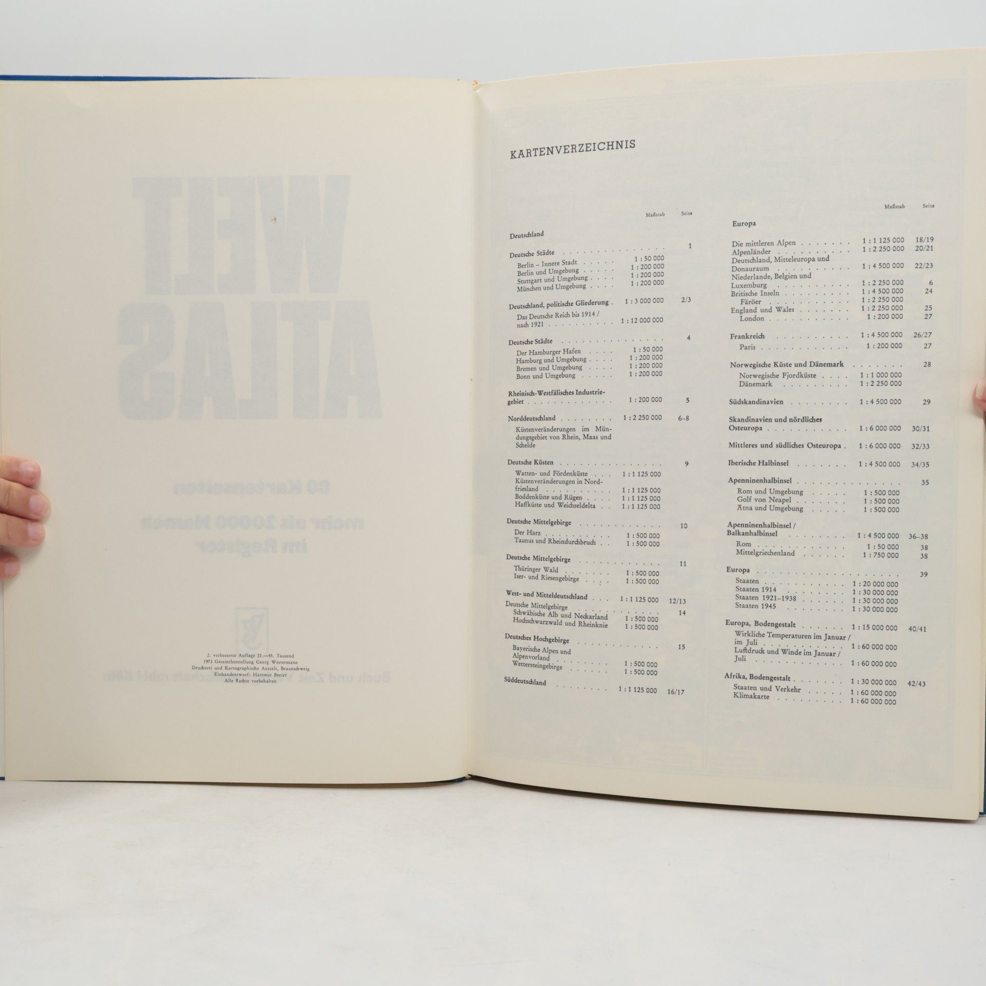 Hartmut Berier Welt Altas