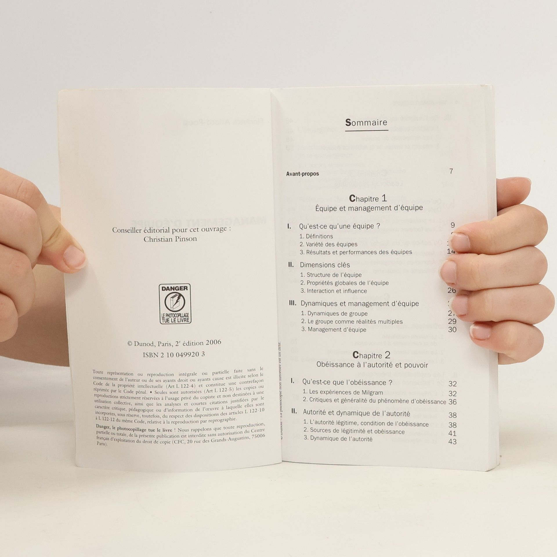 Florence Allard-Poesi Management d'équipe - 2e édition