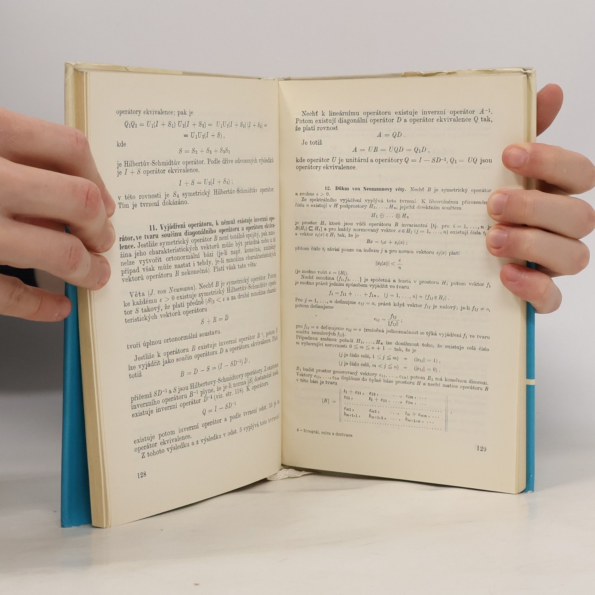 Georgij Jevgen‘jevič Šilov Integrál, míra a derivace - II