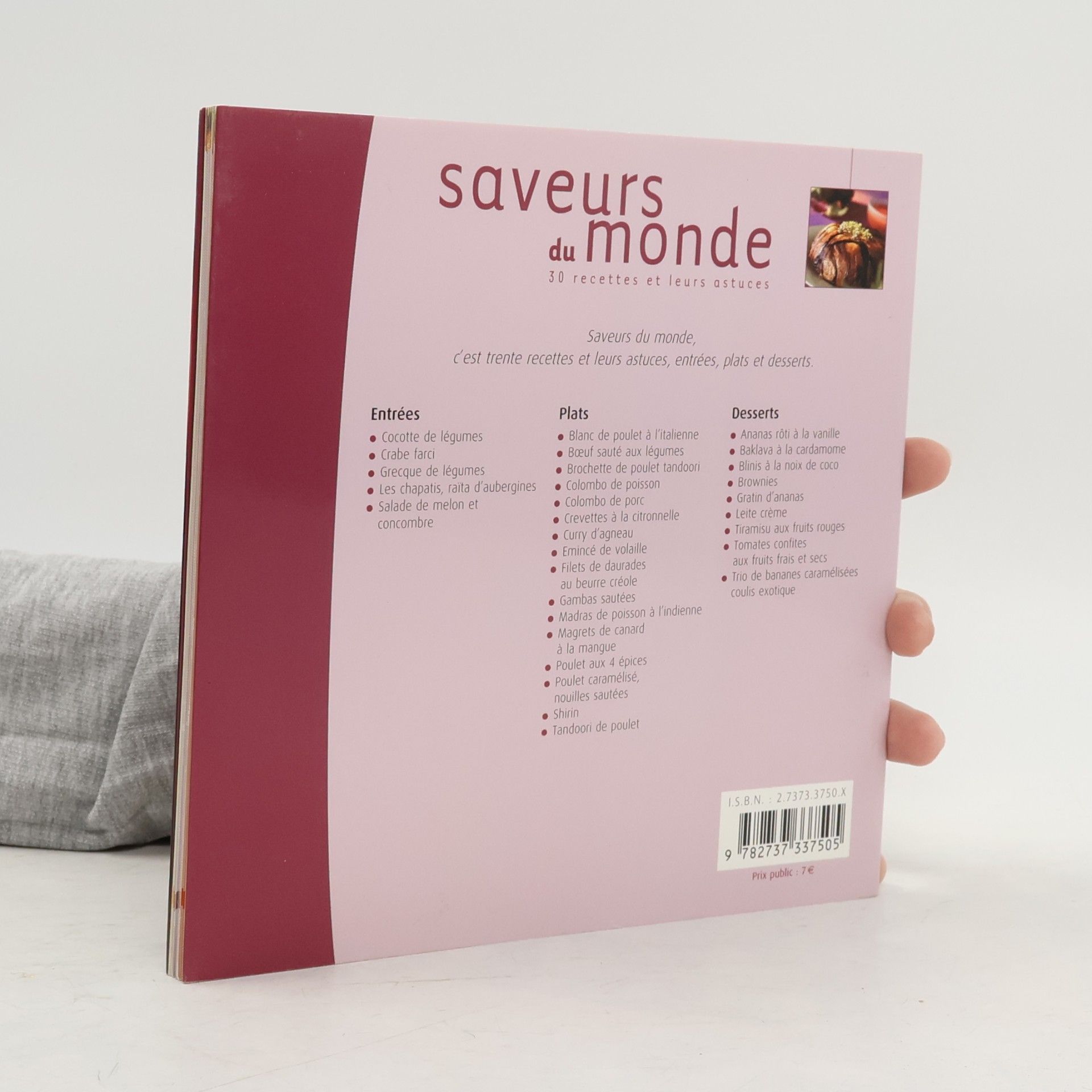 Claude Herlédan Saveurs du monde: 30 recettes et leurs astuces