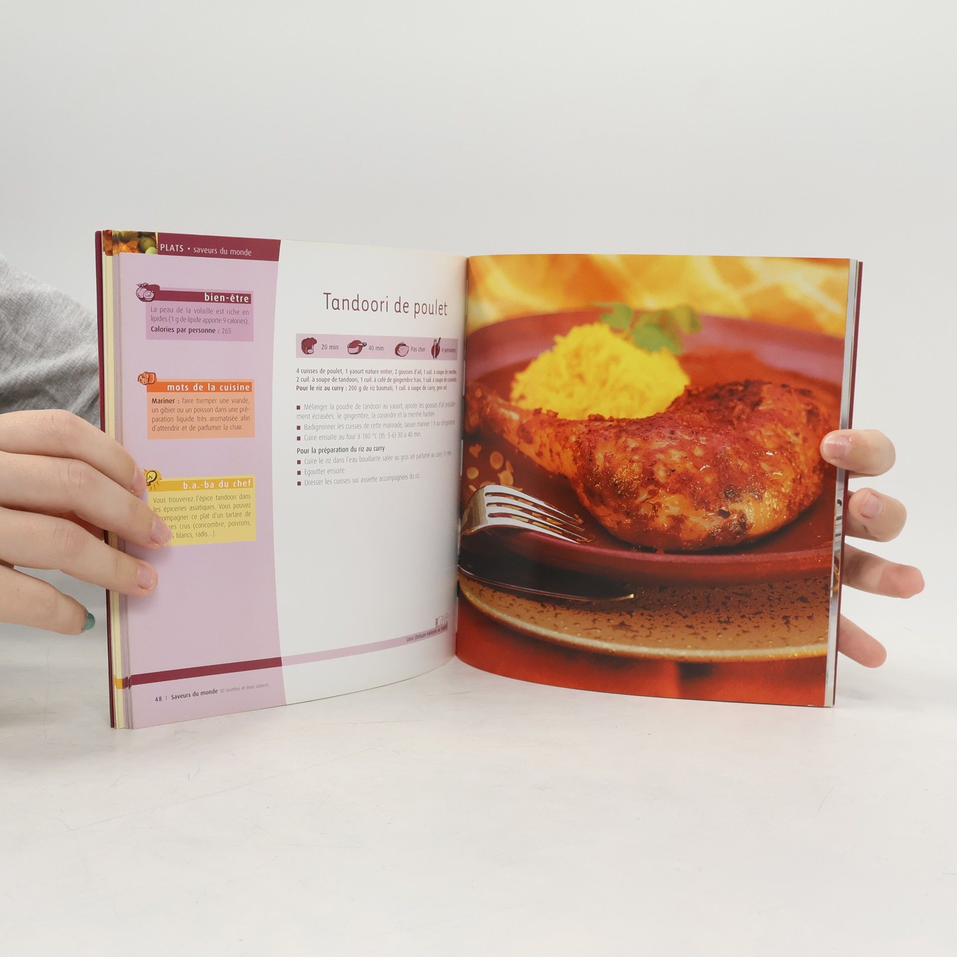 Claude Herlédan Saveurs du monde: 30 recettes et leurs astuces