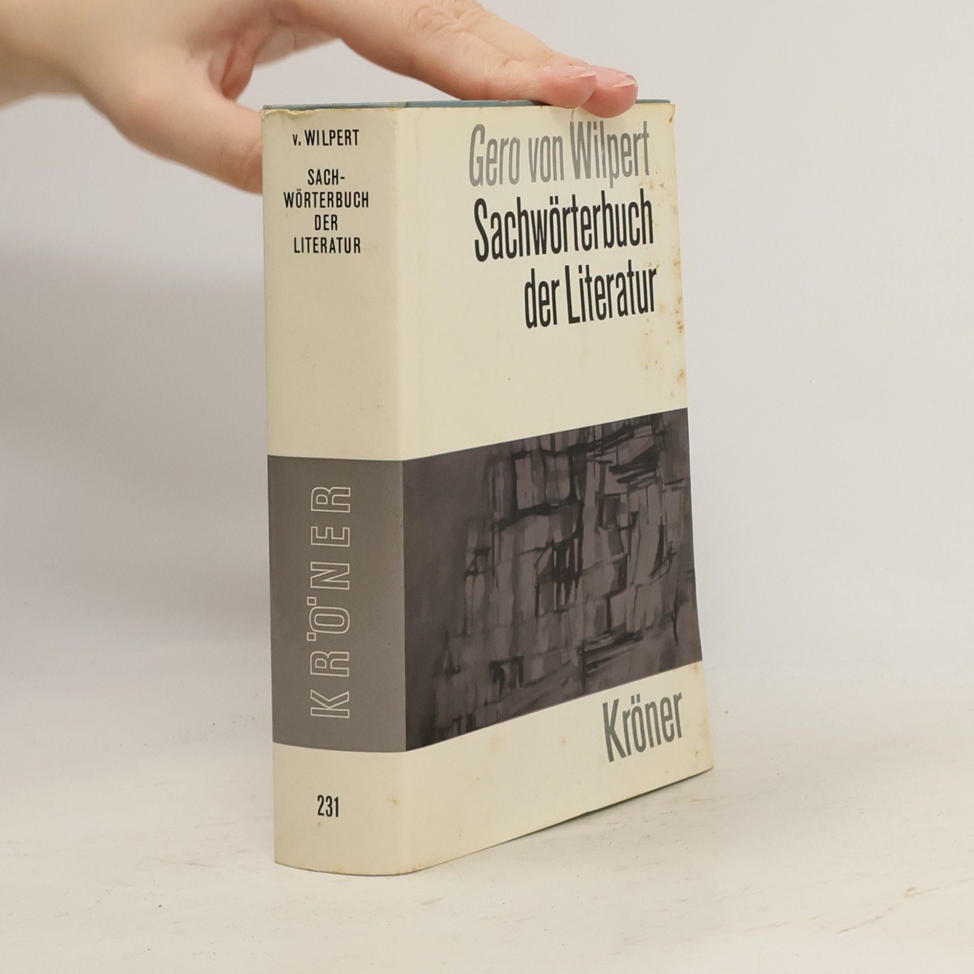 Gero von Wilpert Sachwörterbuch der Literatur