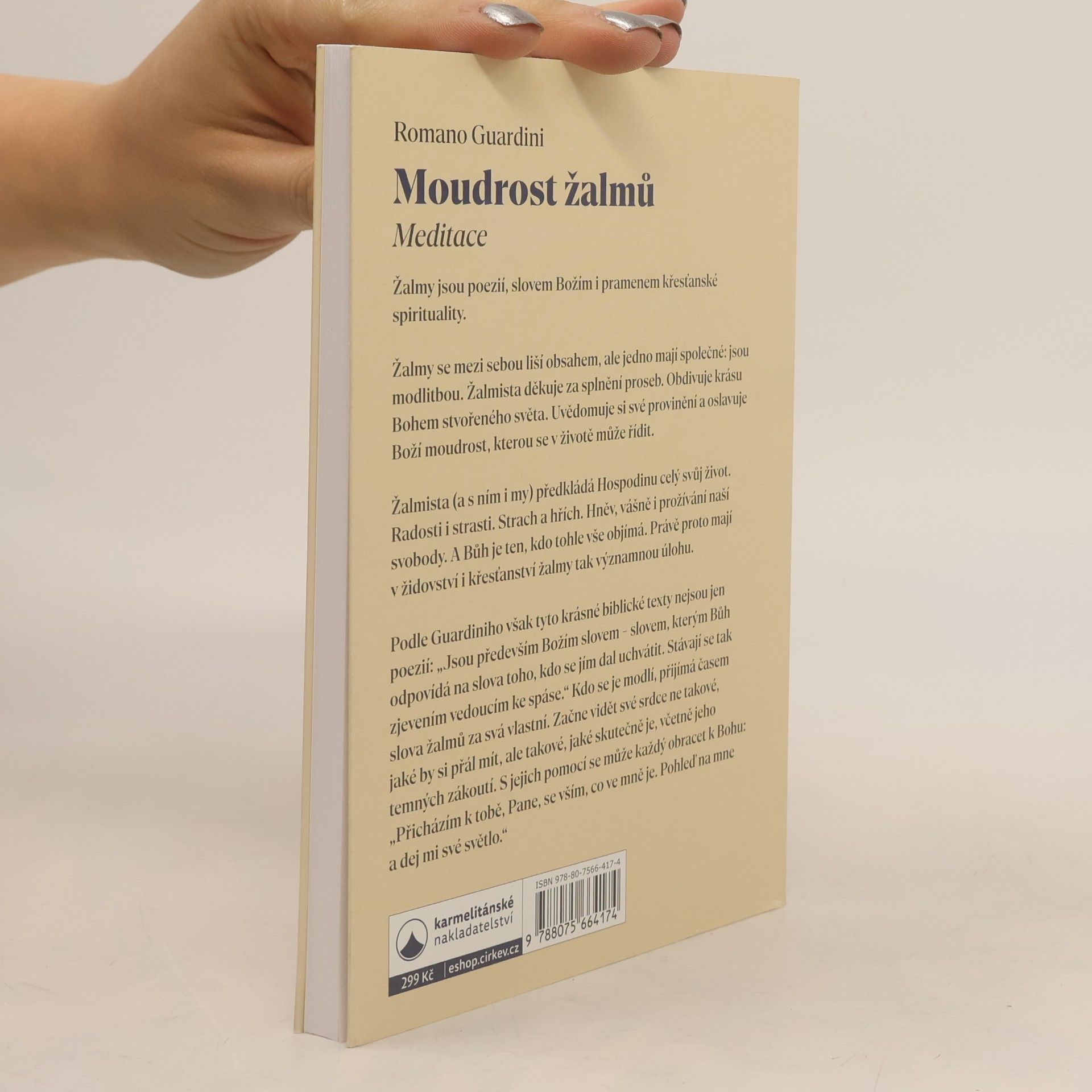 Romano Guardini Moudrost žalmů: Meditace