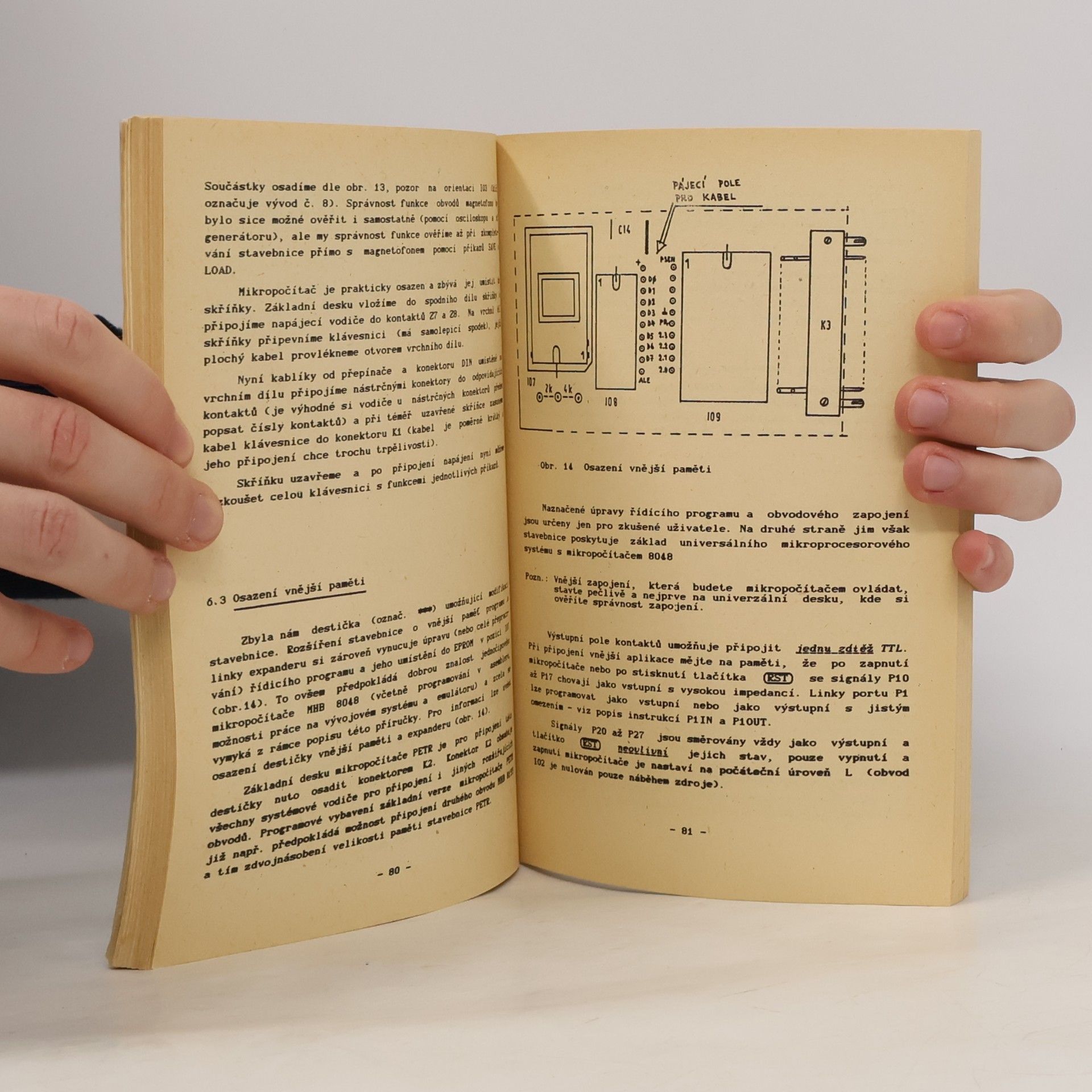 Autores varios Mikropočítačová stavebnice Petr