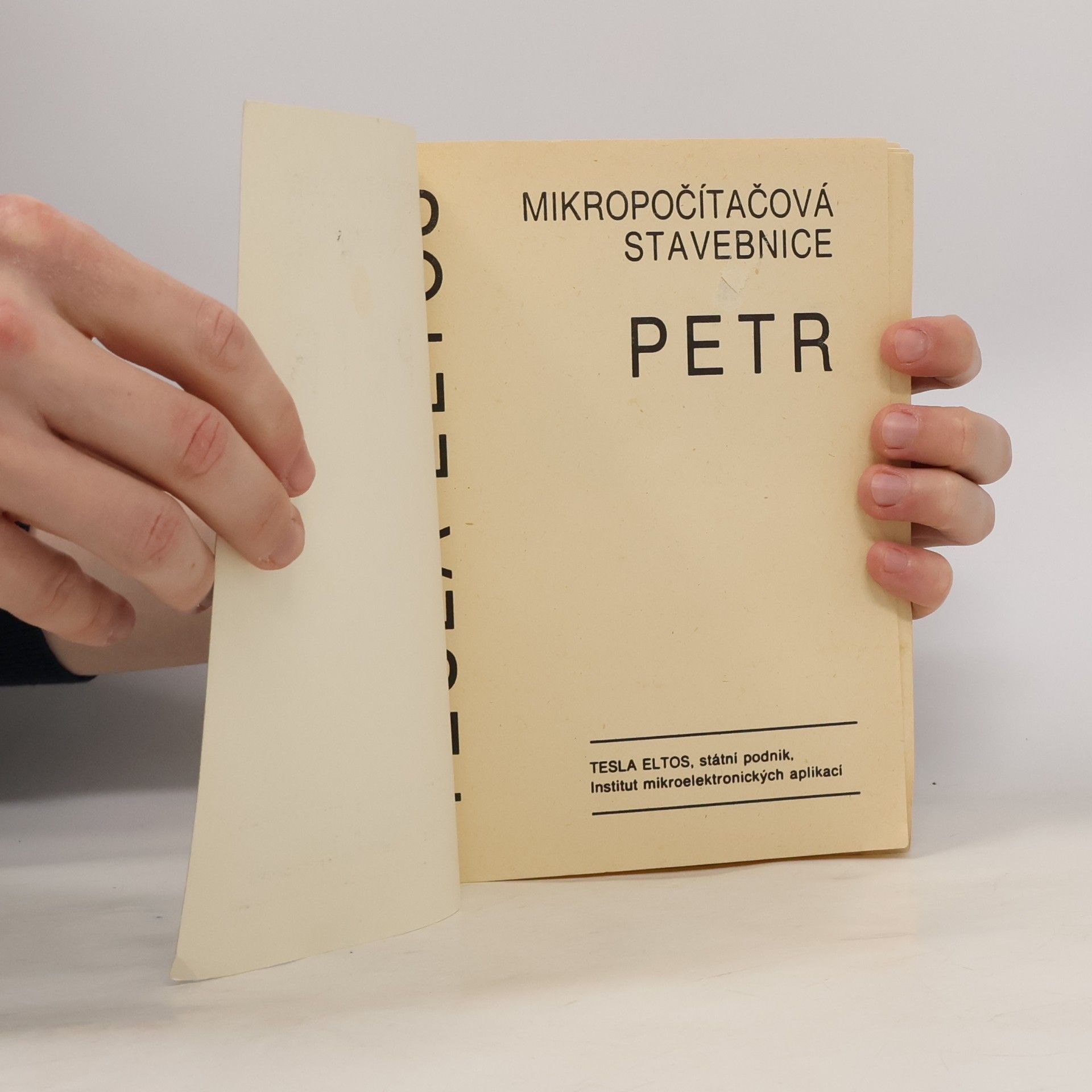 Autores varios Mikropočítačová stavebnice Petr