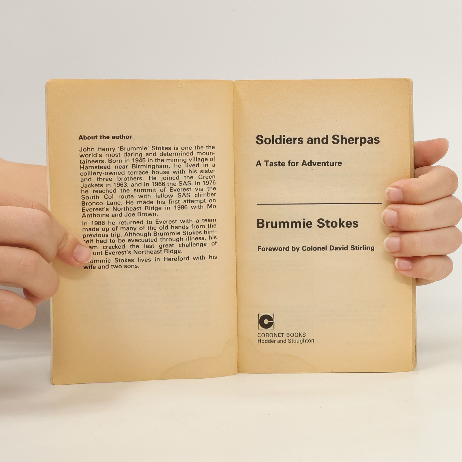 Brummie Stokes Soldiers and Sherpas