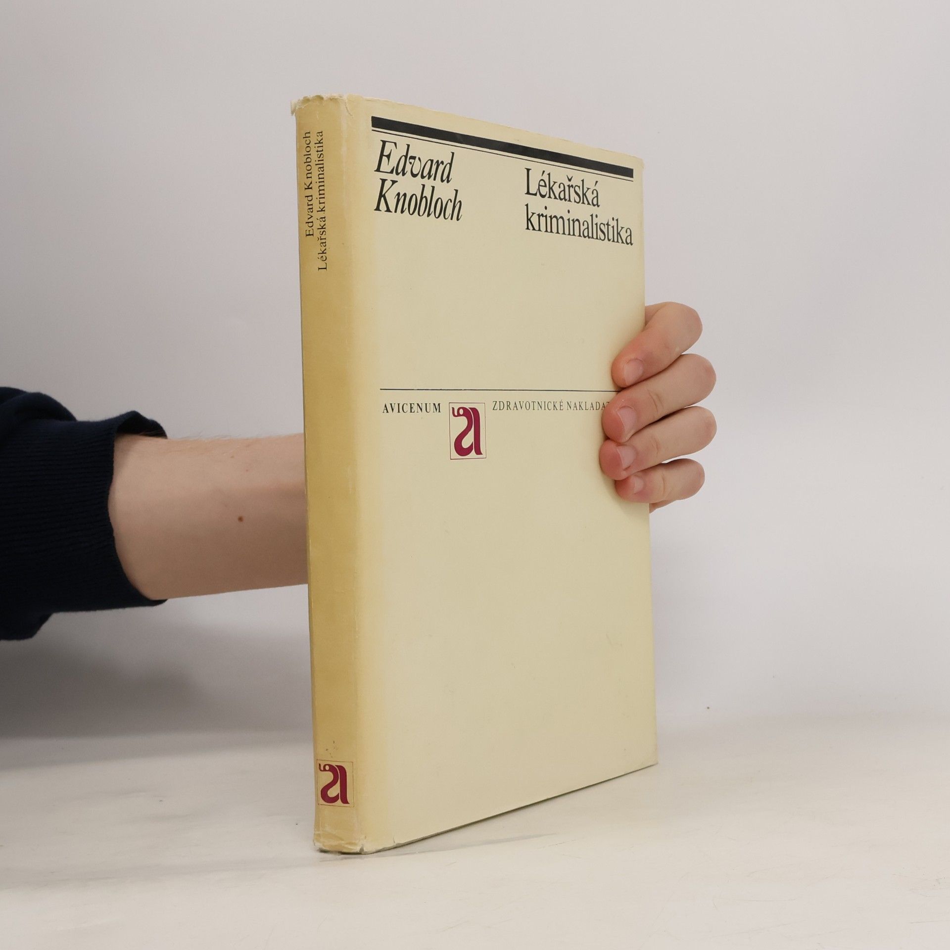 Knobloch Edvard Lékařská kriminalistika