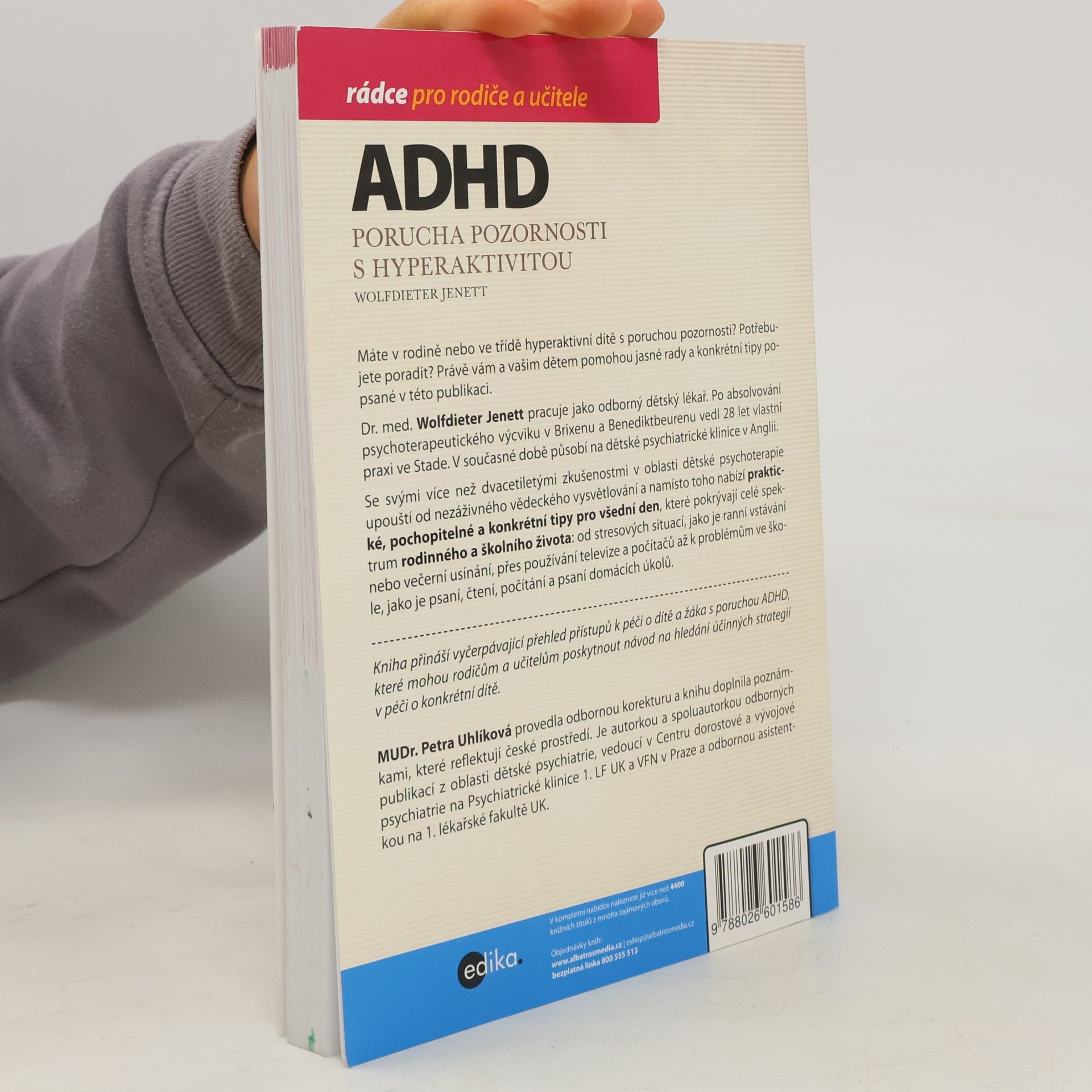 Wolfdieter Jenett ADHD - 100 tipů pro rodiče a učitele