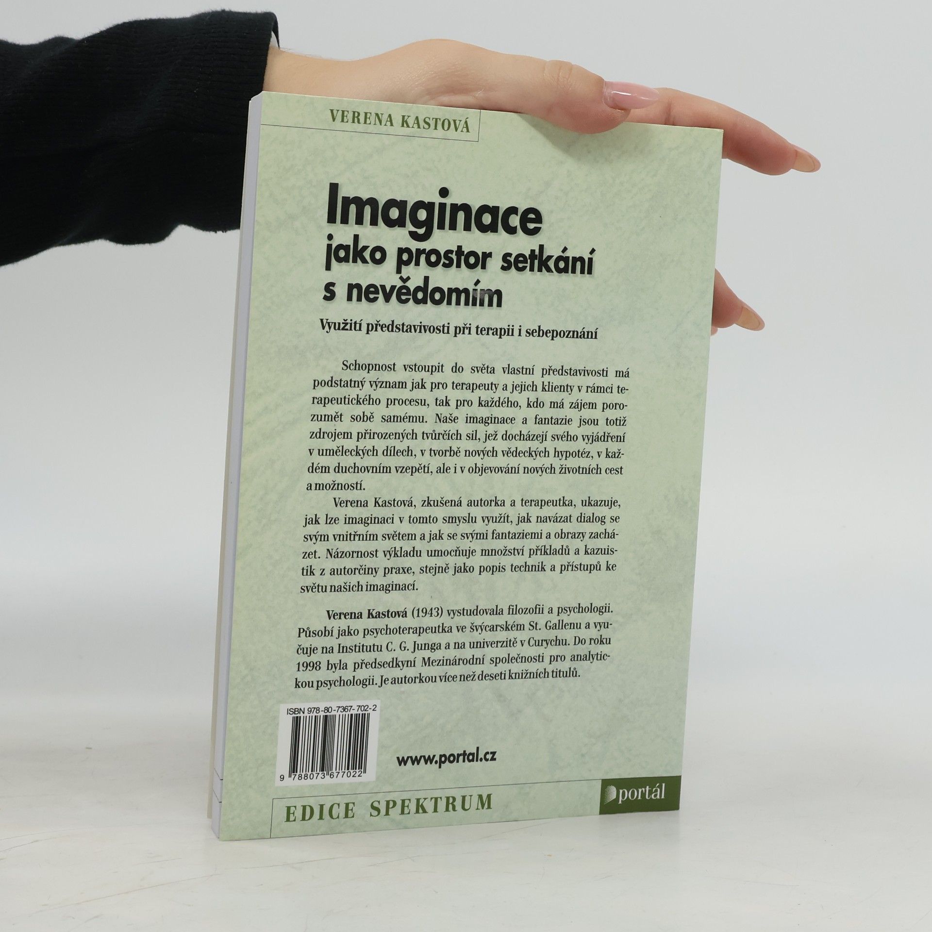 Verena Kast Imaginace jako prostor setkání s nevědomím