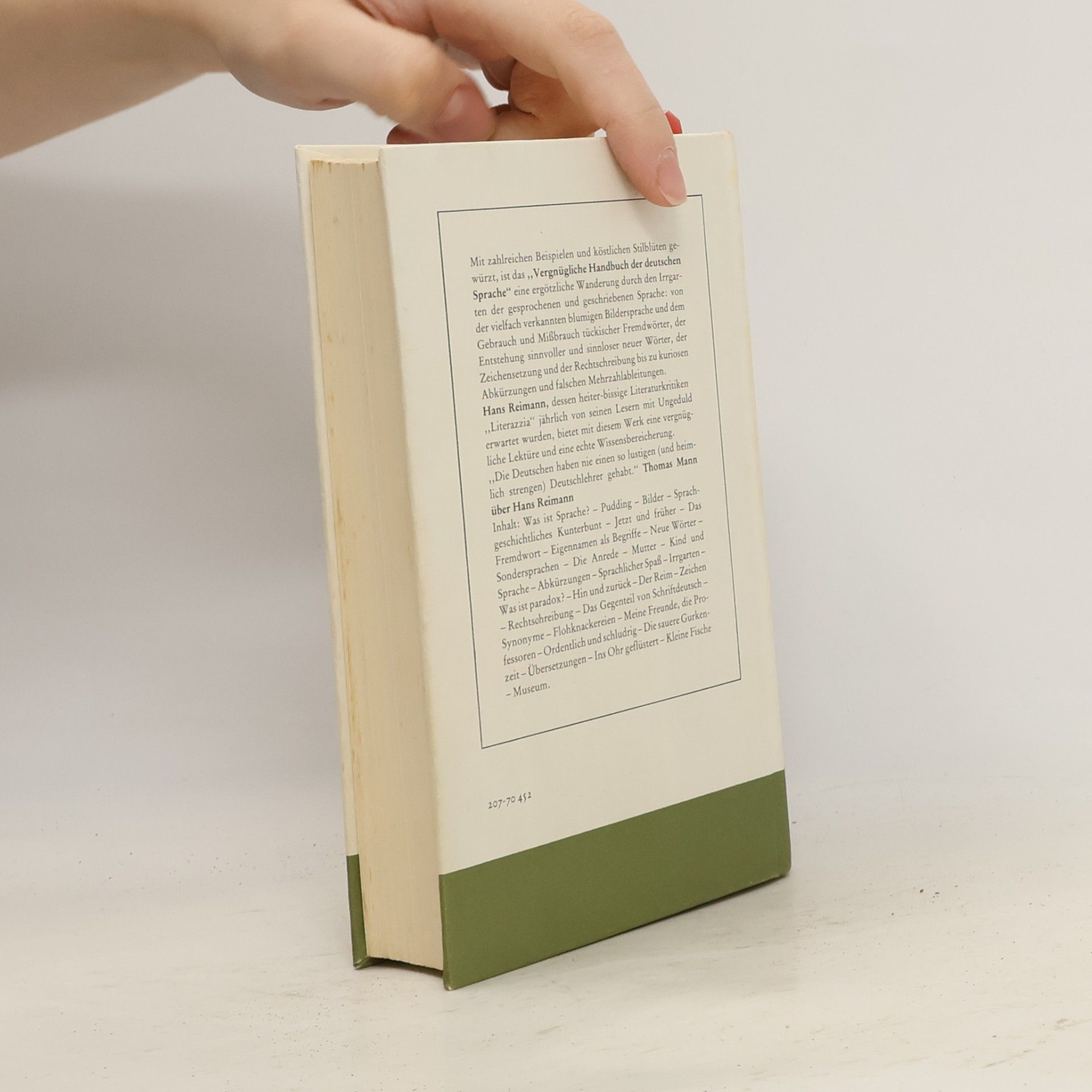 Hans Reimann Vergnügliches Handbuch der deutschen Sprache