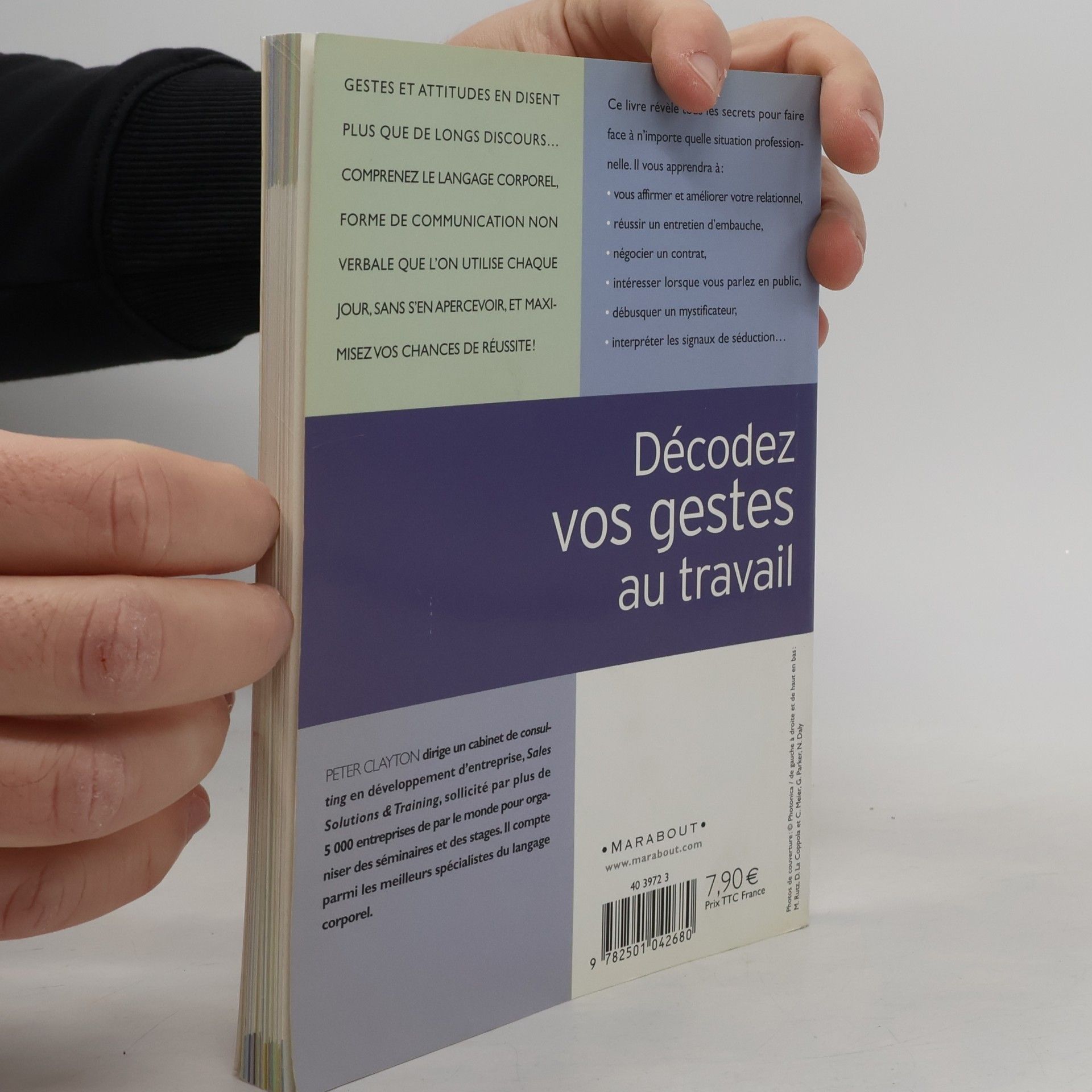 Peter Clayton Décodez vos gestes au travail