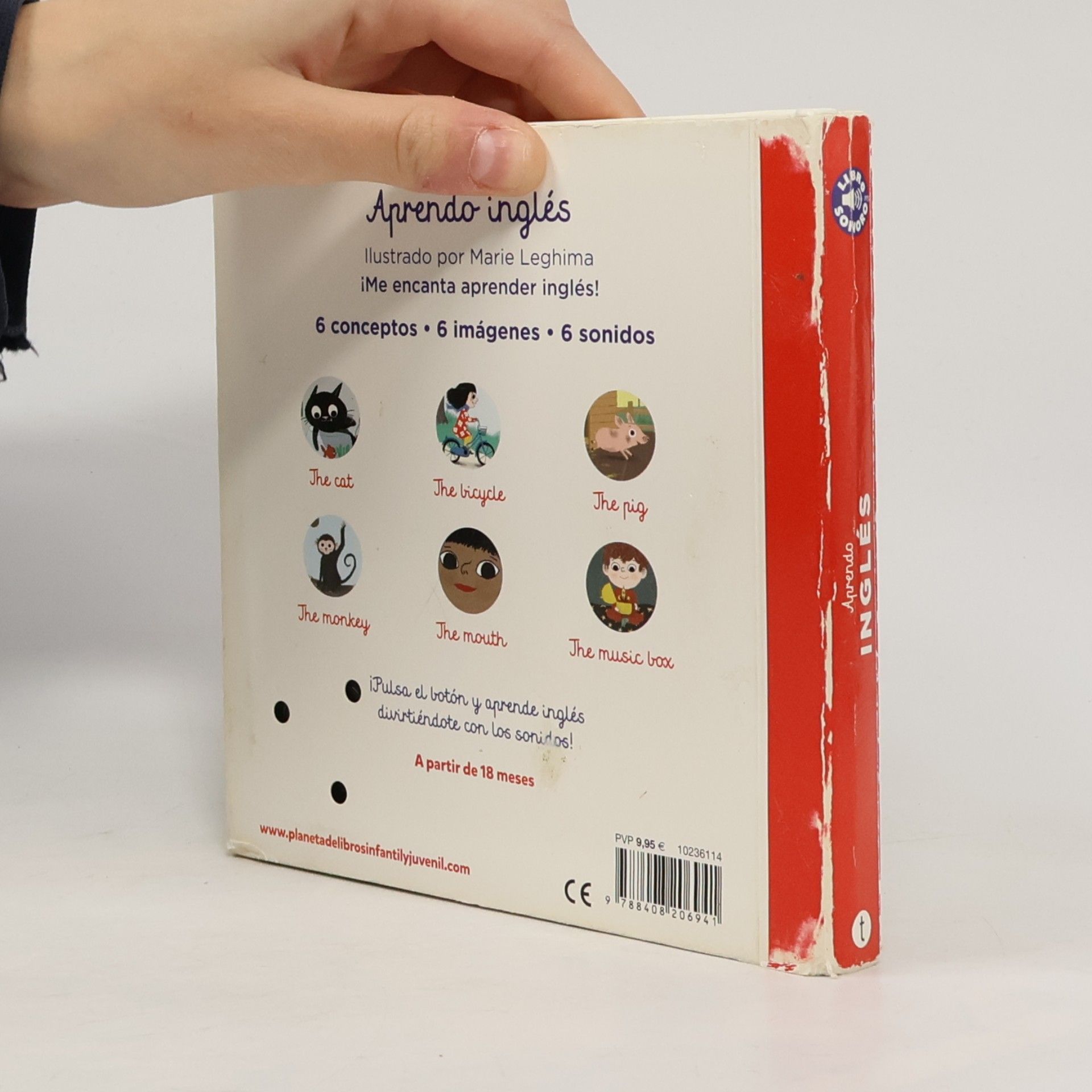 Various Libro Sonoro: Aprendo inglés. Mi primer libro con sonidos