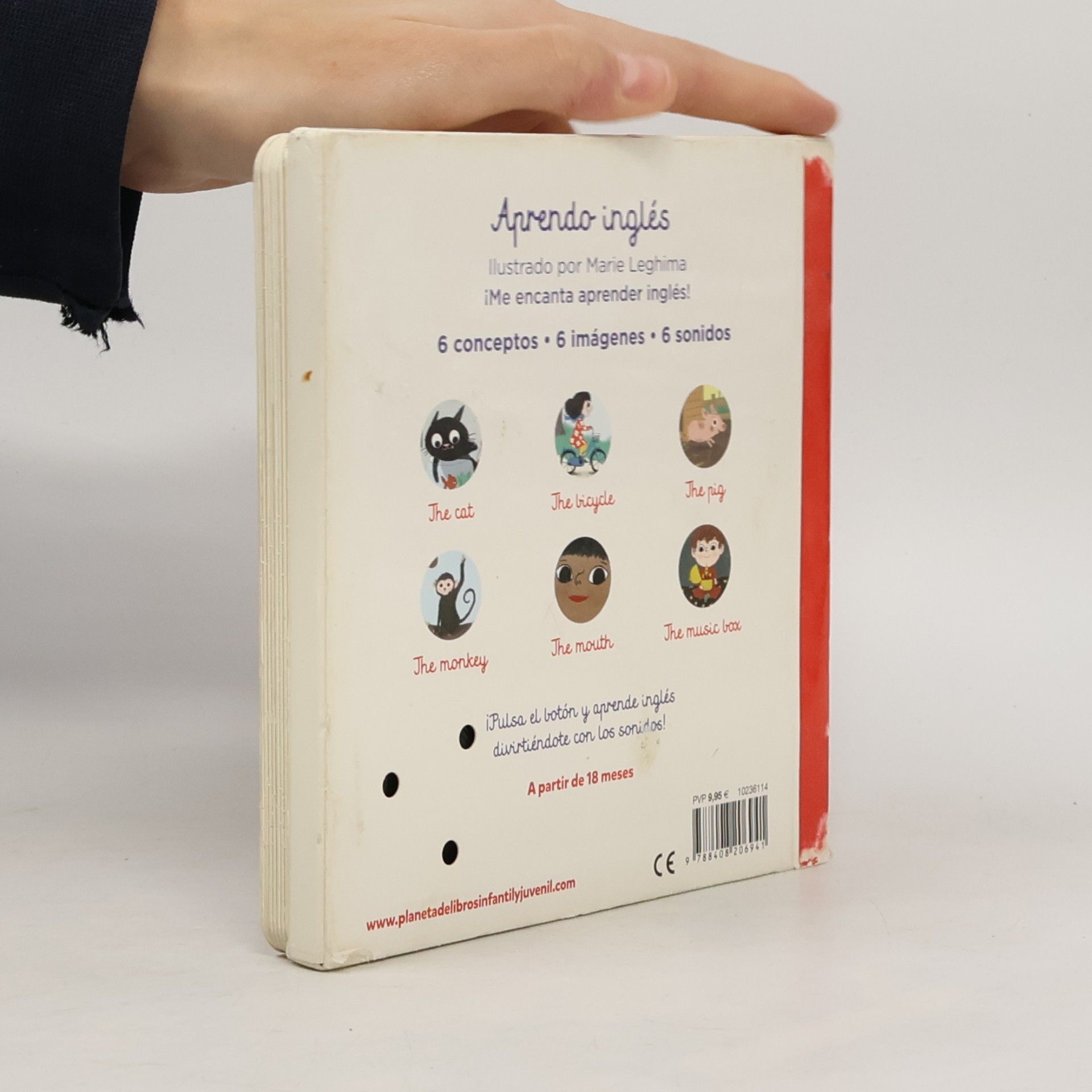 Various Libro Sonoro: Aprendo inglés. Mi primer libro con sonidos