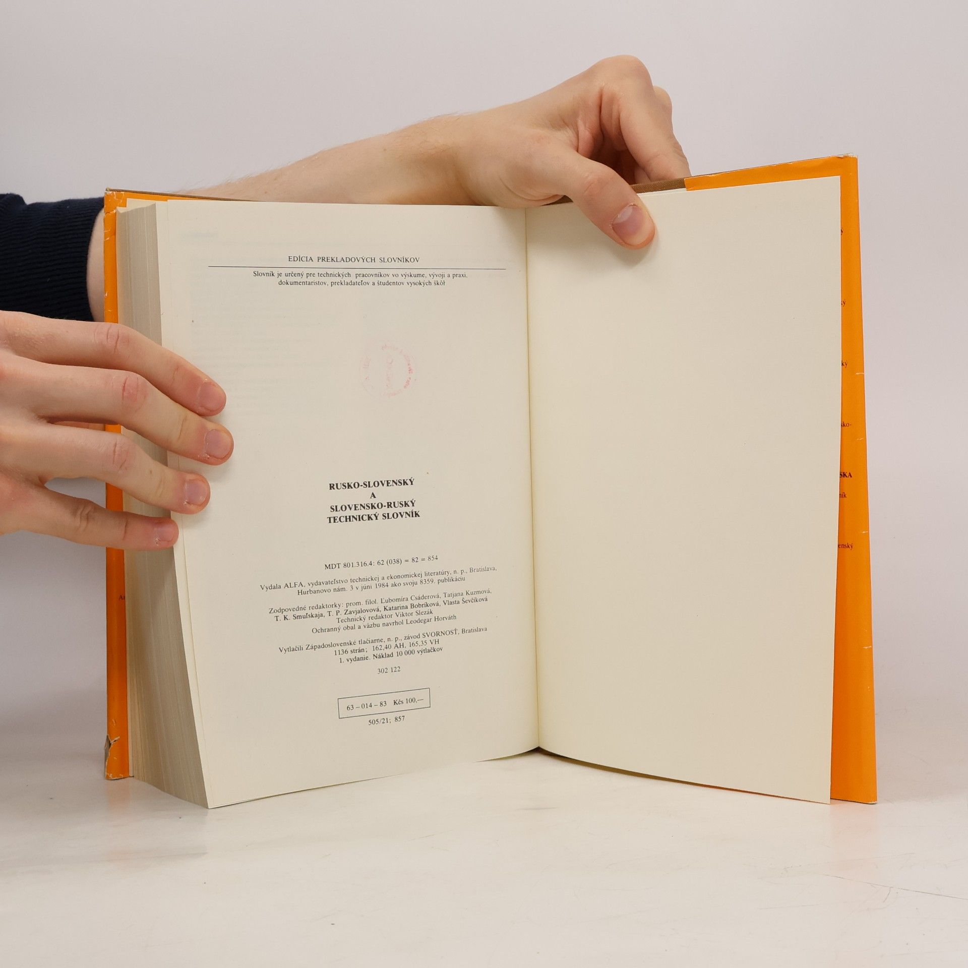 Autorenkollektiv Rusko-slovenský a slovensko-ruský technický slovník