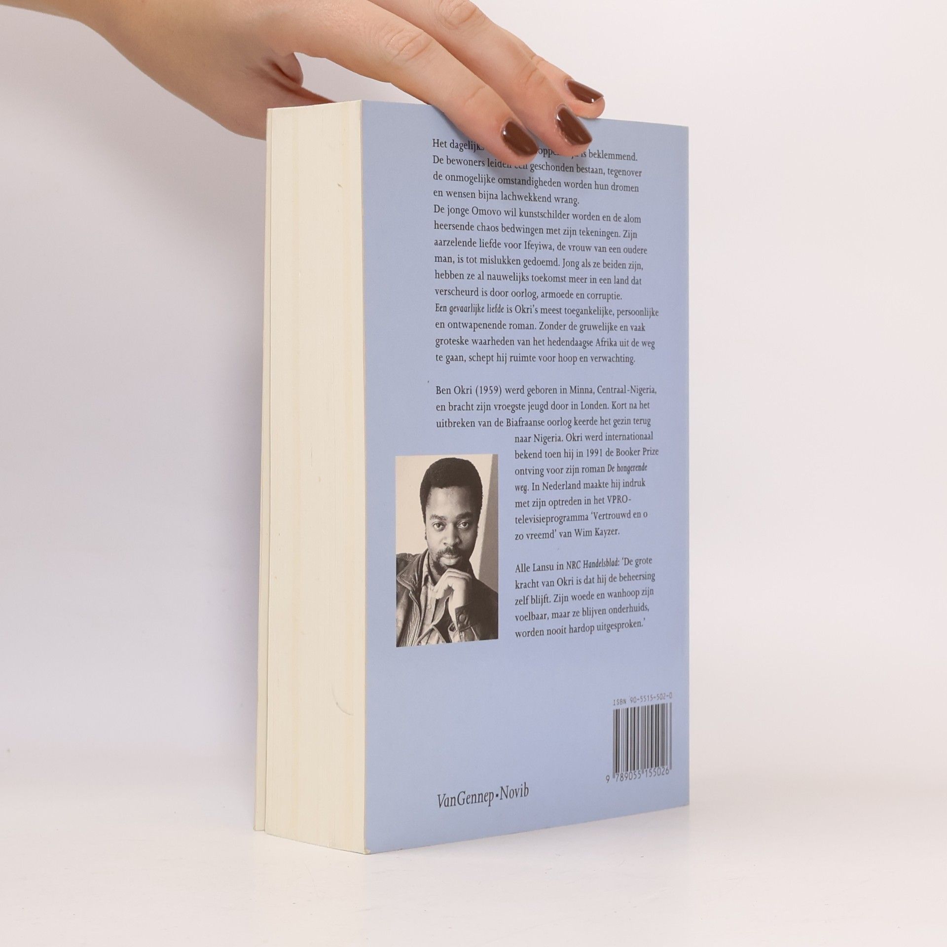 Ben Okri Derde Spreker Serie: Een gevaarlijke liefde