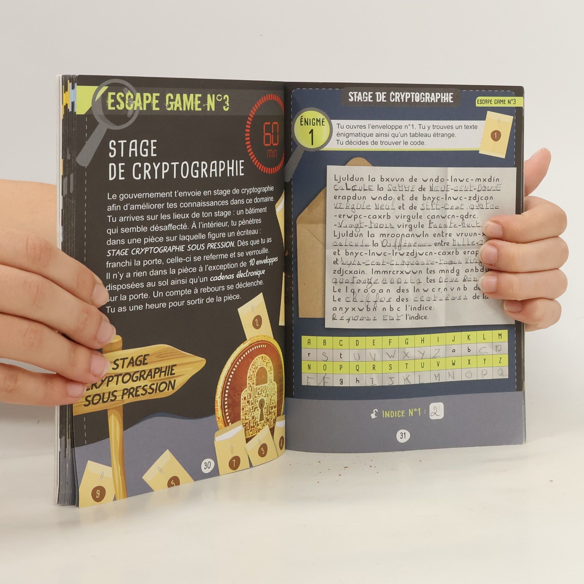 Mallory Monhard Escape games des petits génies CM1: Du CM1 au CM2