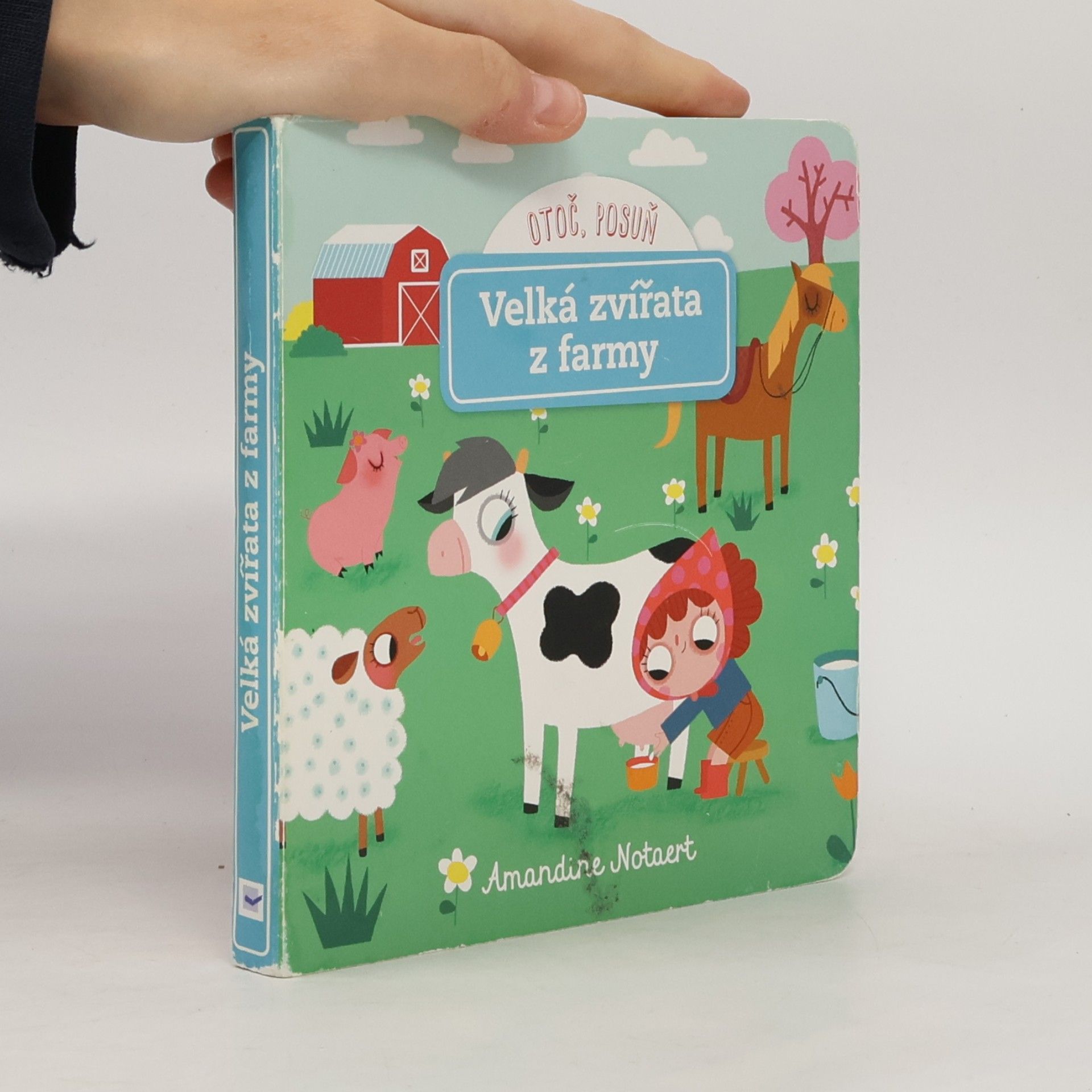 Velká zvířata z farmy - Otoč, posuň
