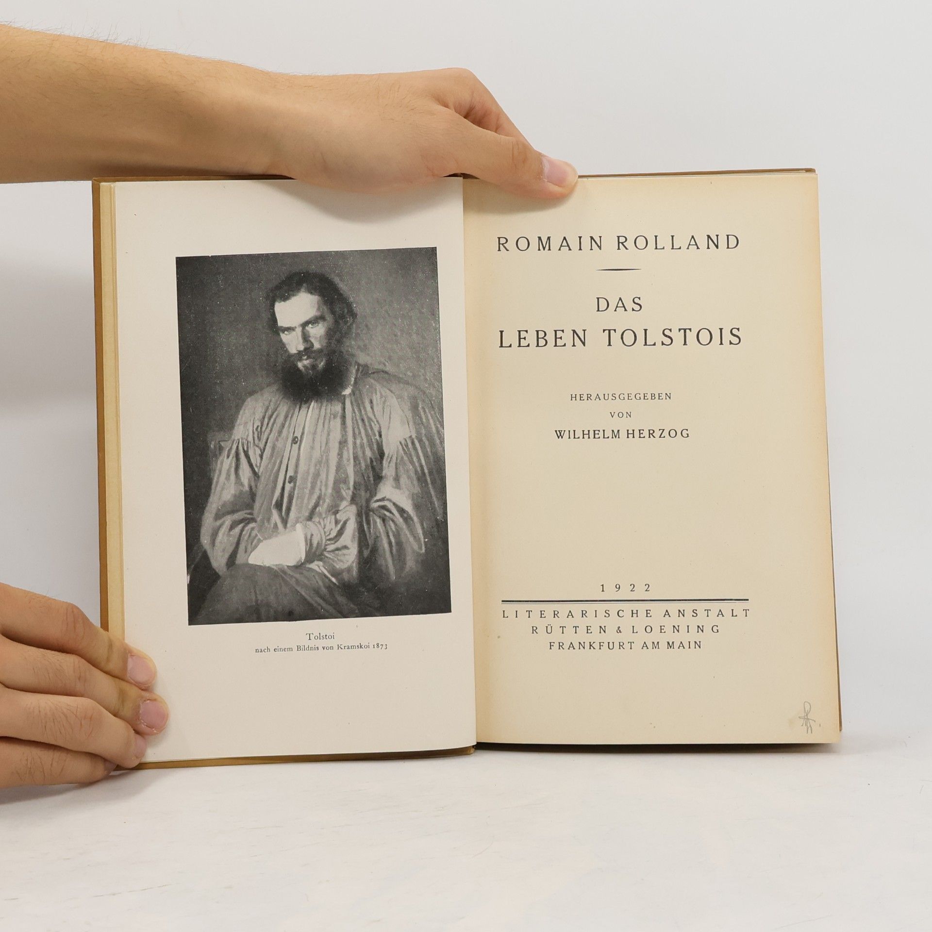 Wilhelm Herzog Das Leben Tolstois