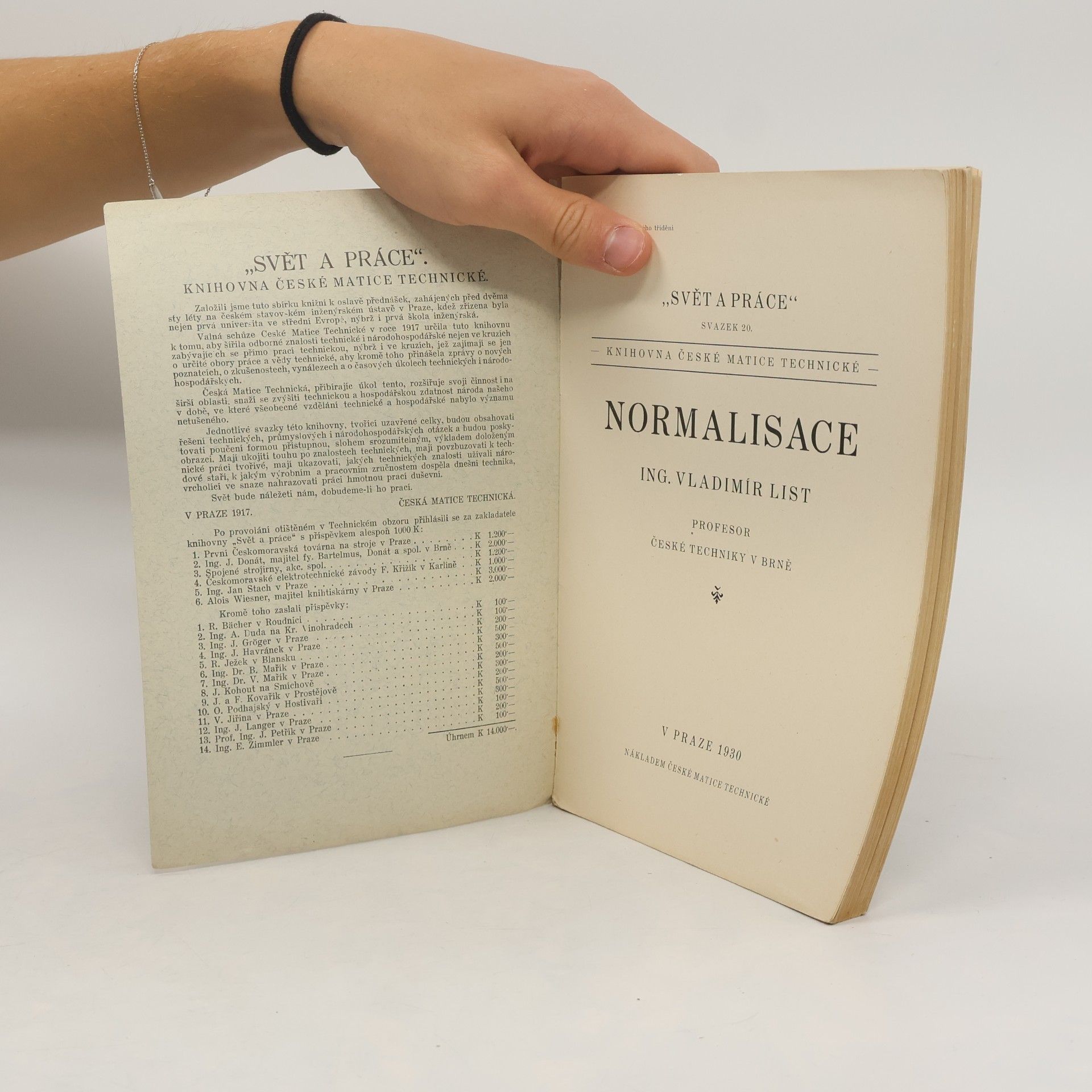 Vladimír List Normalisace