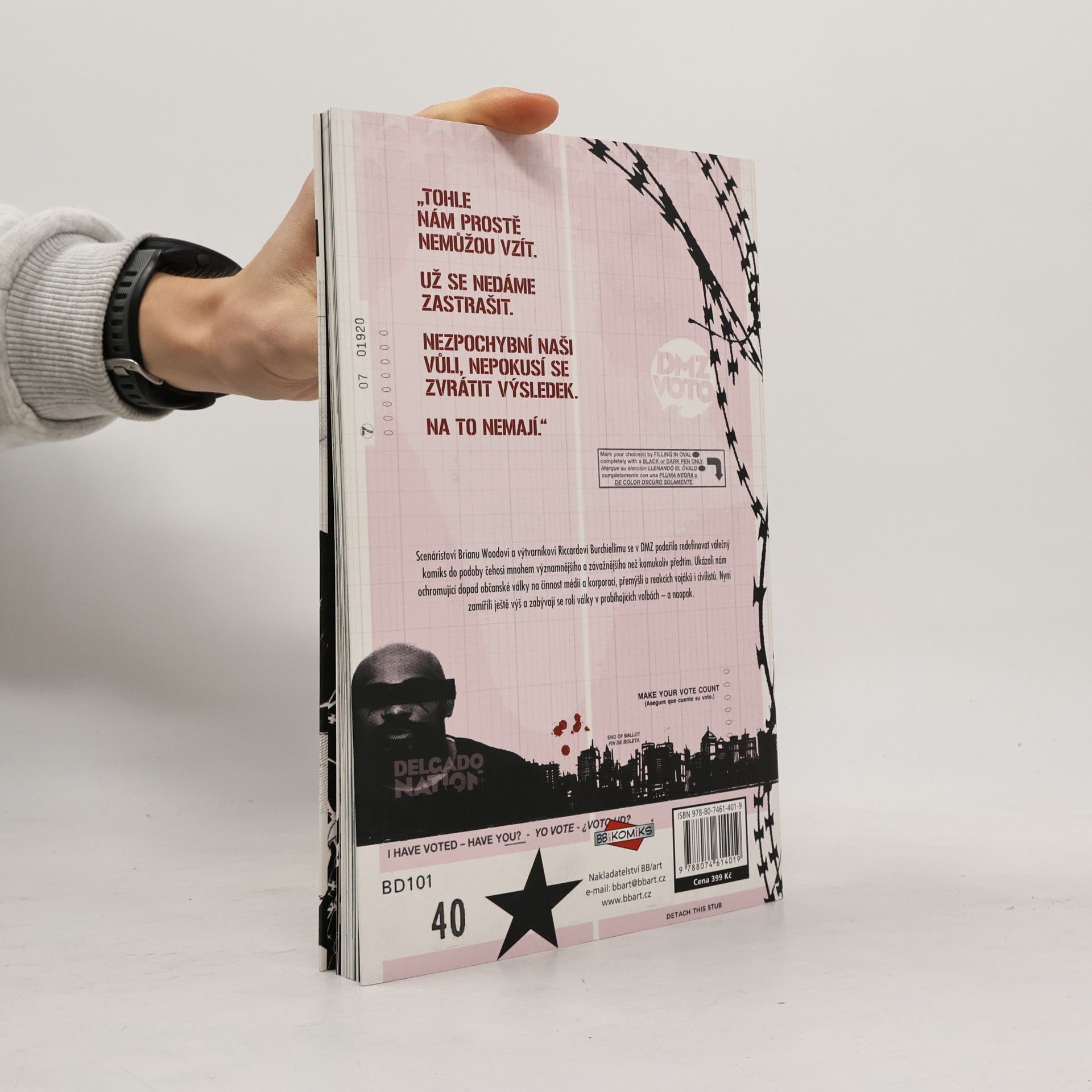 Brian Wood DMZ. Krvavé volby