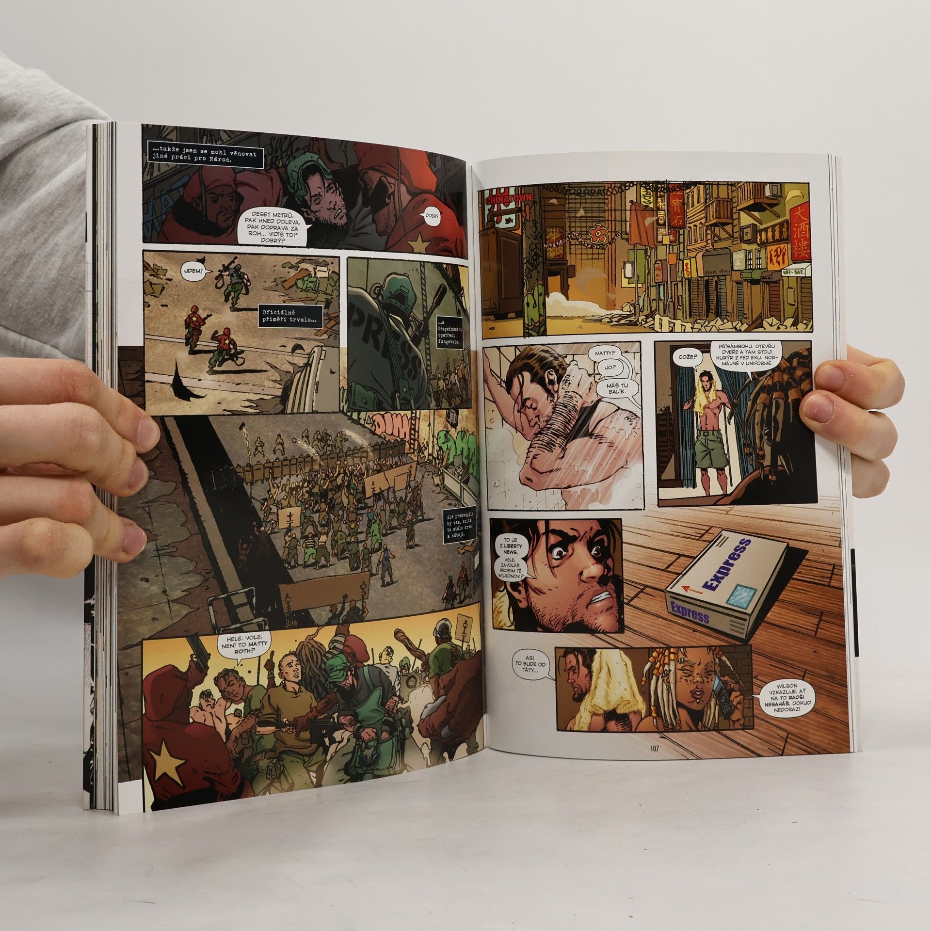 Brian Wood DMZ. Krvavé volby