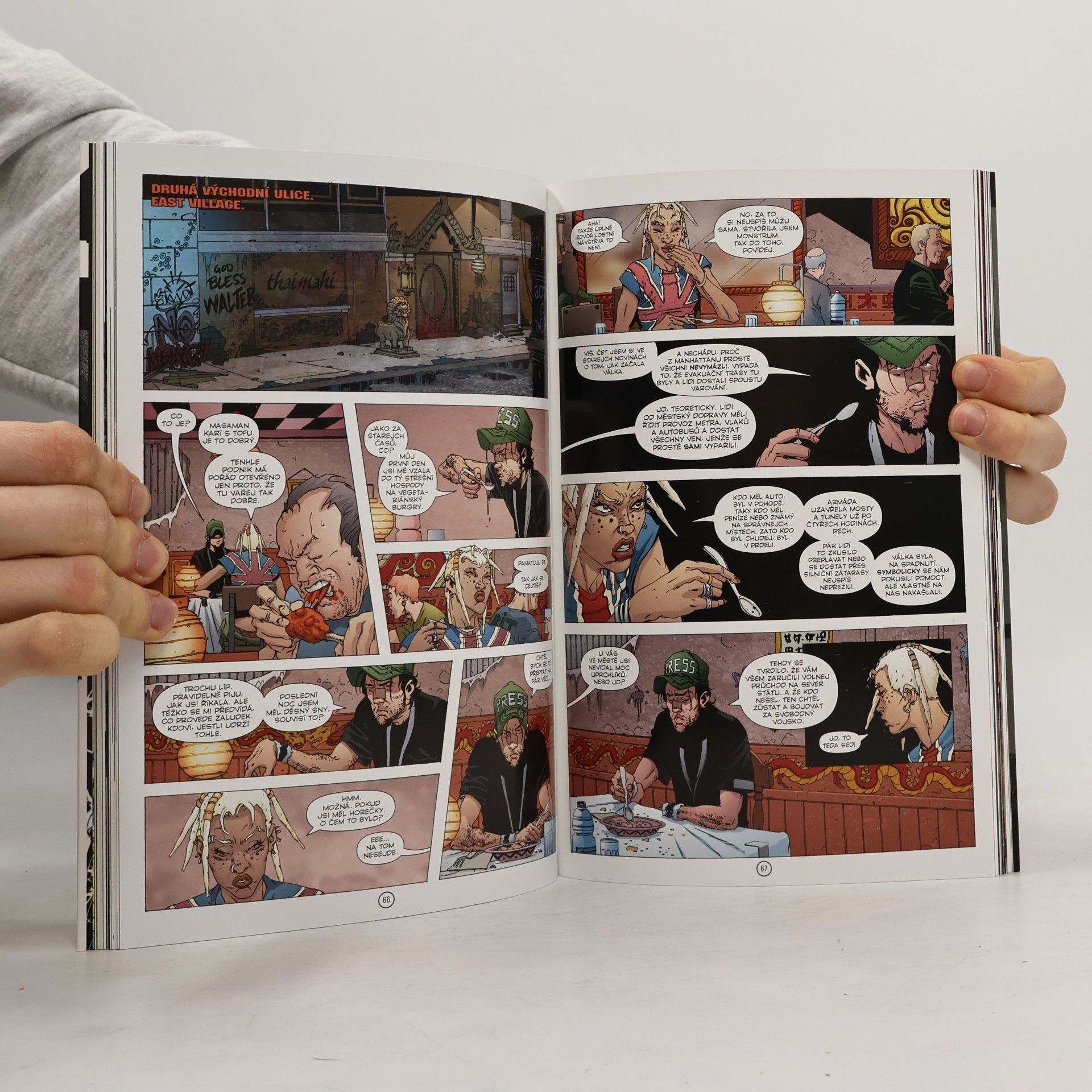 Brian Wood DMZ. Tělo novináře
