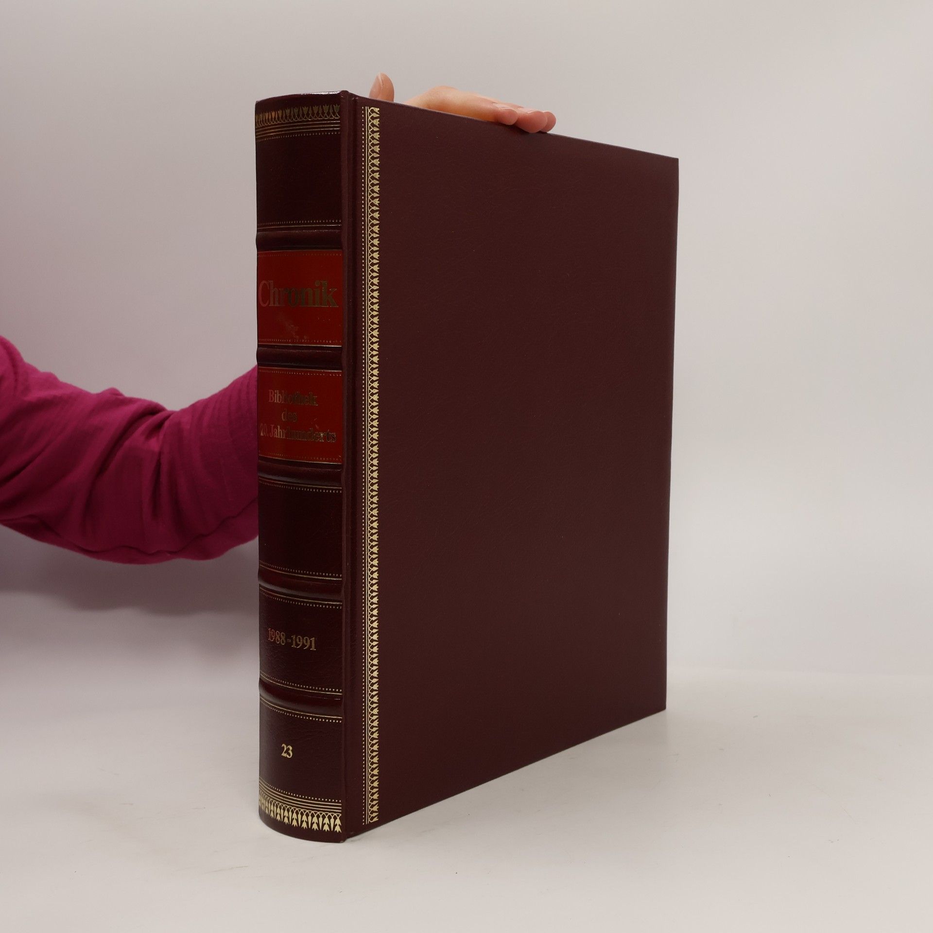 Chronik. Bibliothek des 20. Jahrhunderts 1988-1991. Band 23