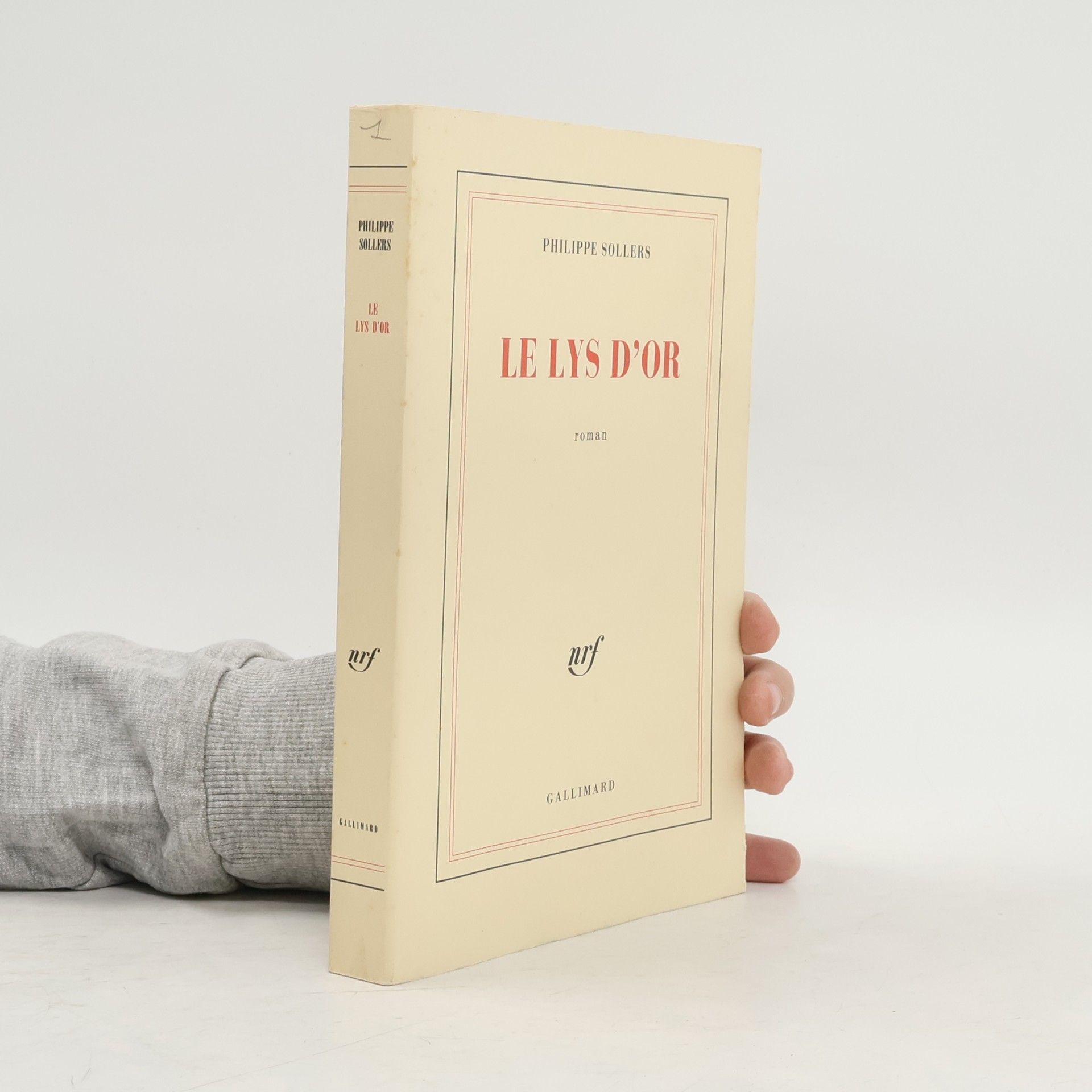Philippe Sollers Le lys d'or