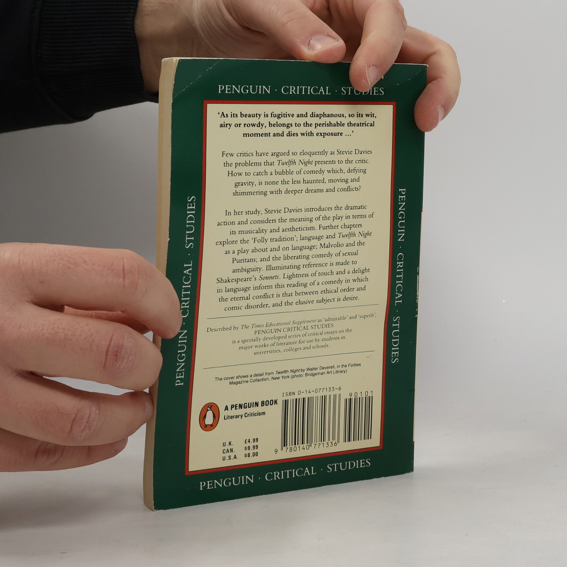 Stevie Davies Penguin Critical Studies: Shakespeare
