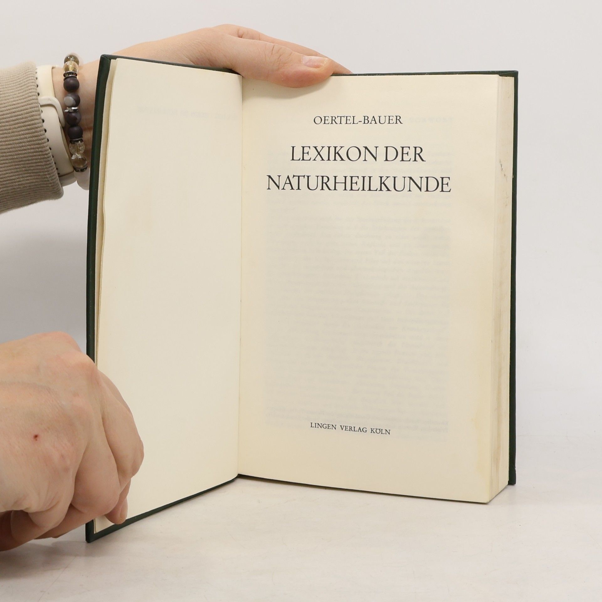 Oertel Bauer Lexikon der Naturheilkunde