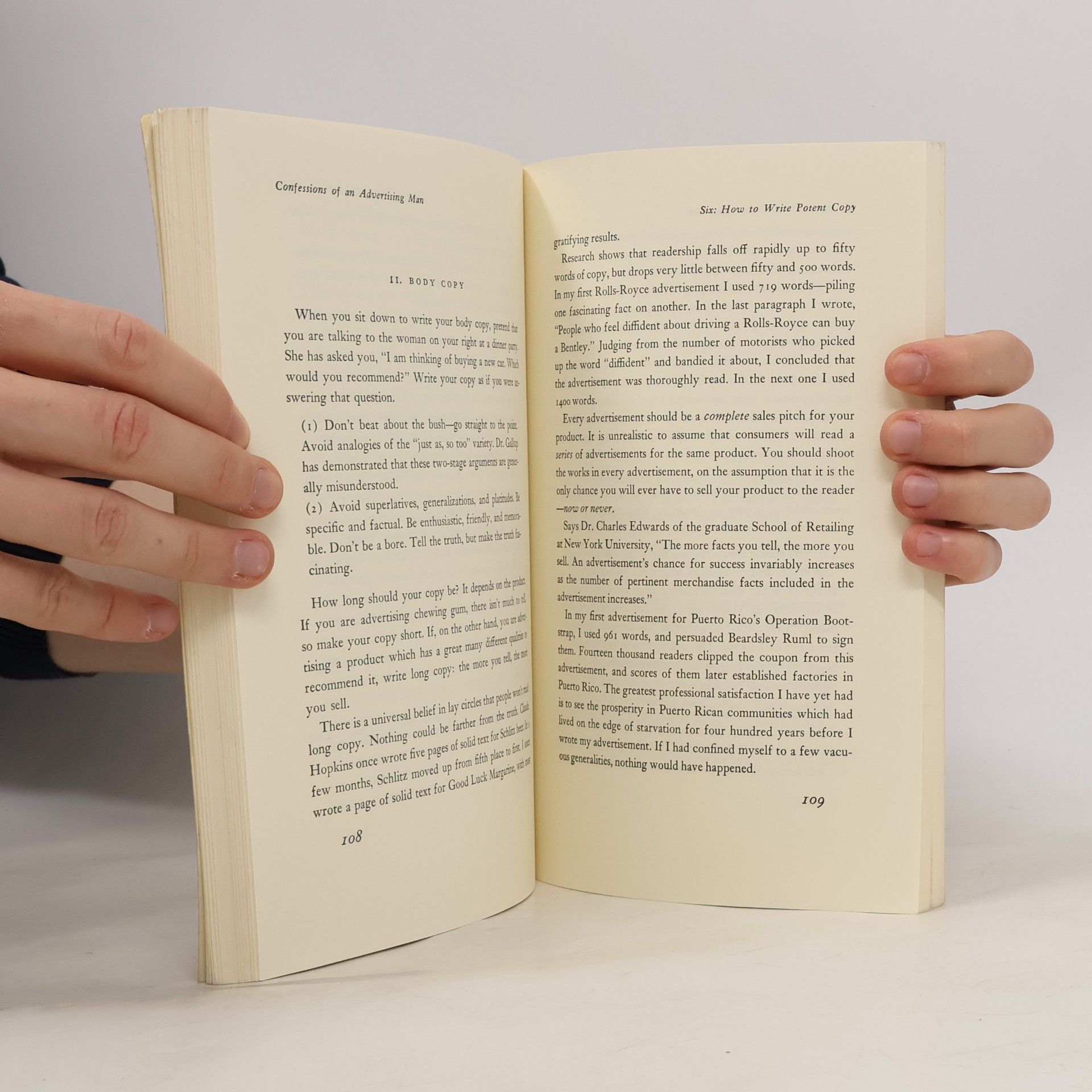 David Ogilvy Confessions of an Advertising Man