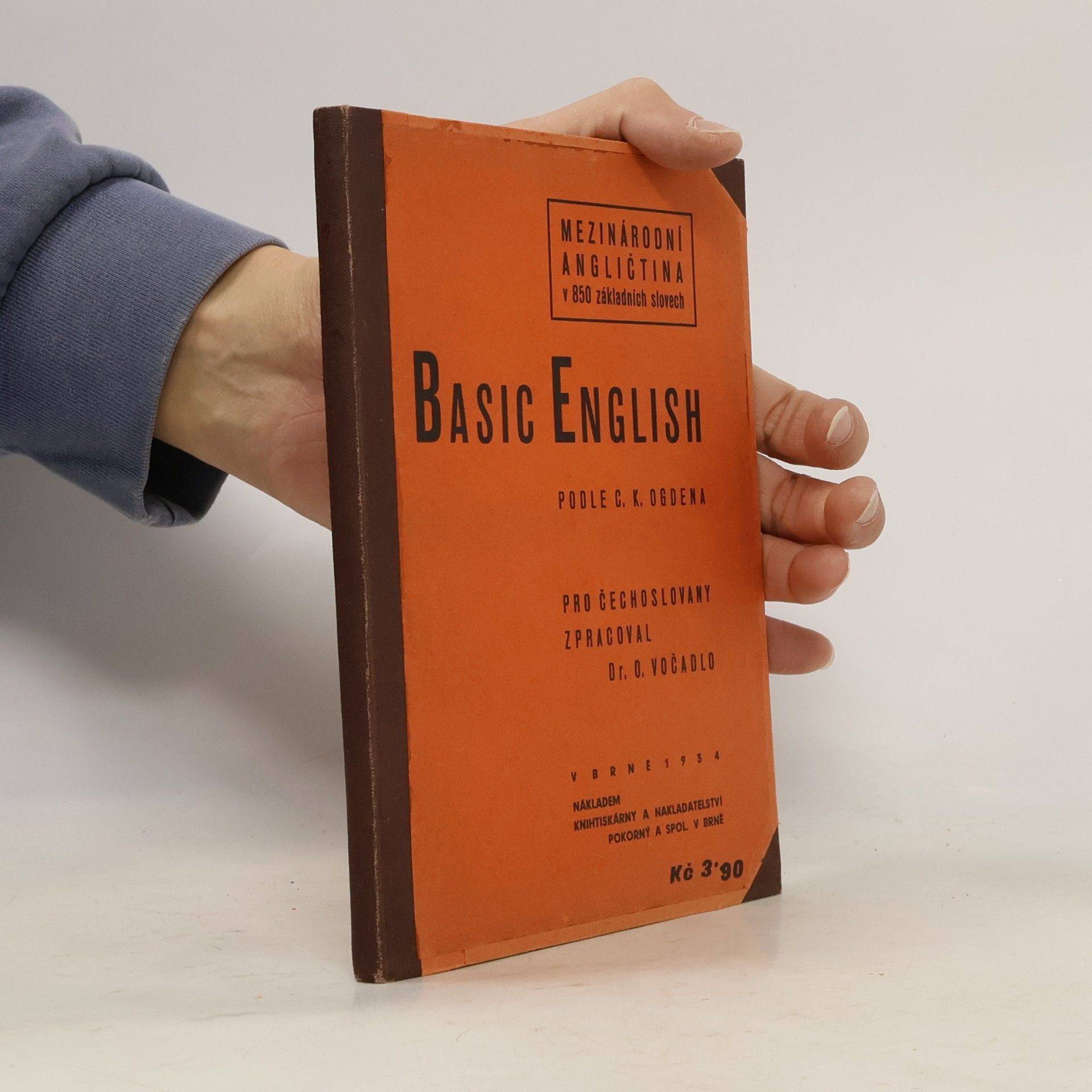 Otakar Vočadlo Mezinárodní angličtina v 850 základních slovech : Basic English