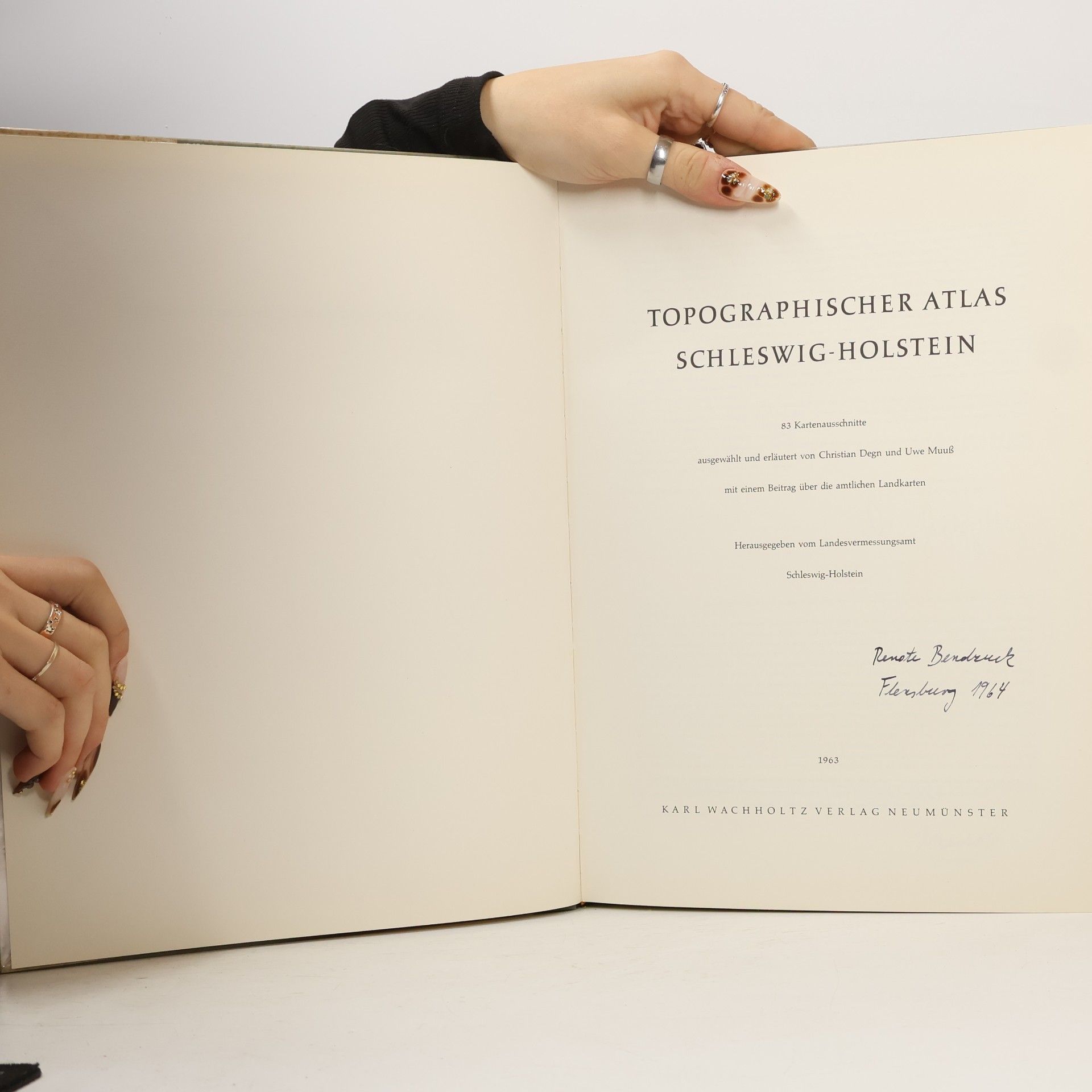 Kolektiv autorů Topographischer Atlas Schleswig-Holstein