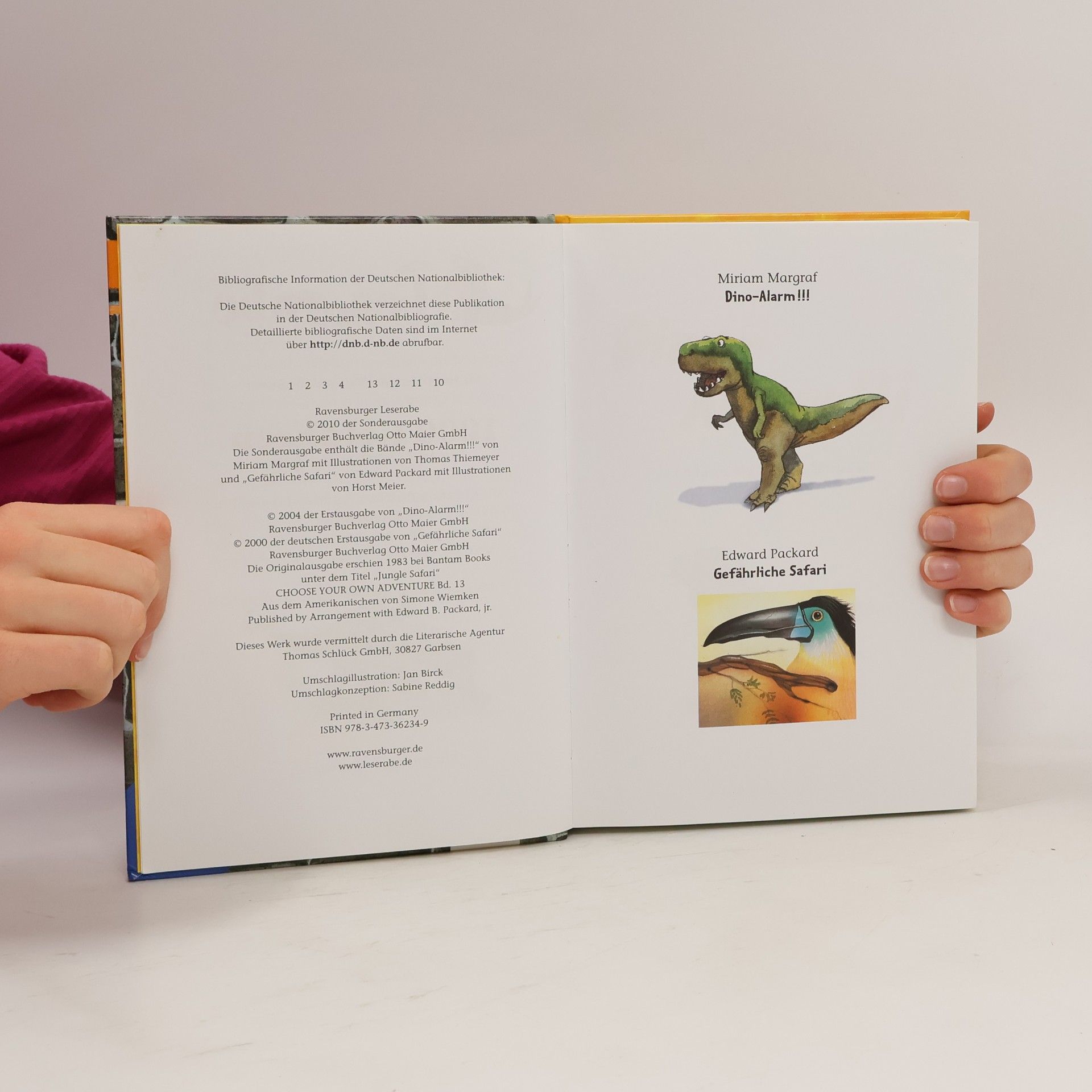 Miriam Margraf 1000 Gefahren - unter Dinosauriern