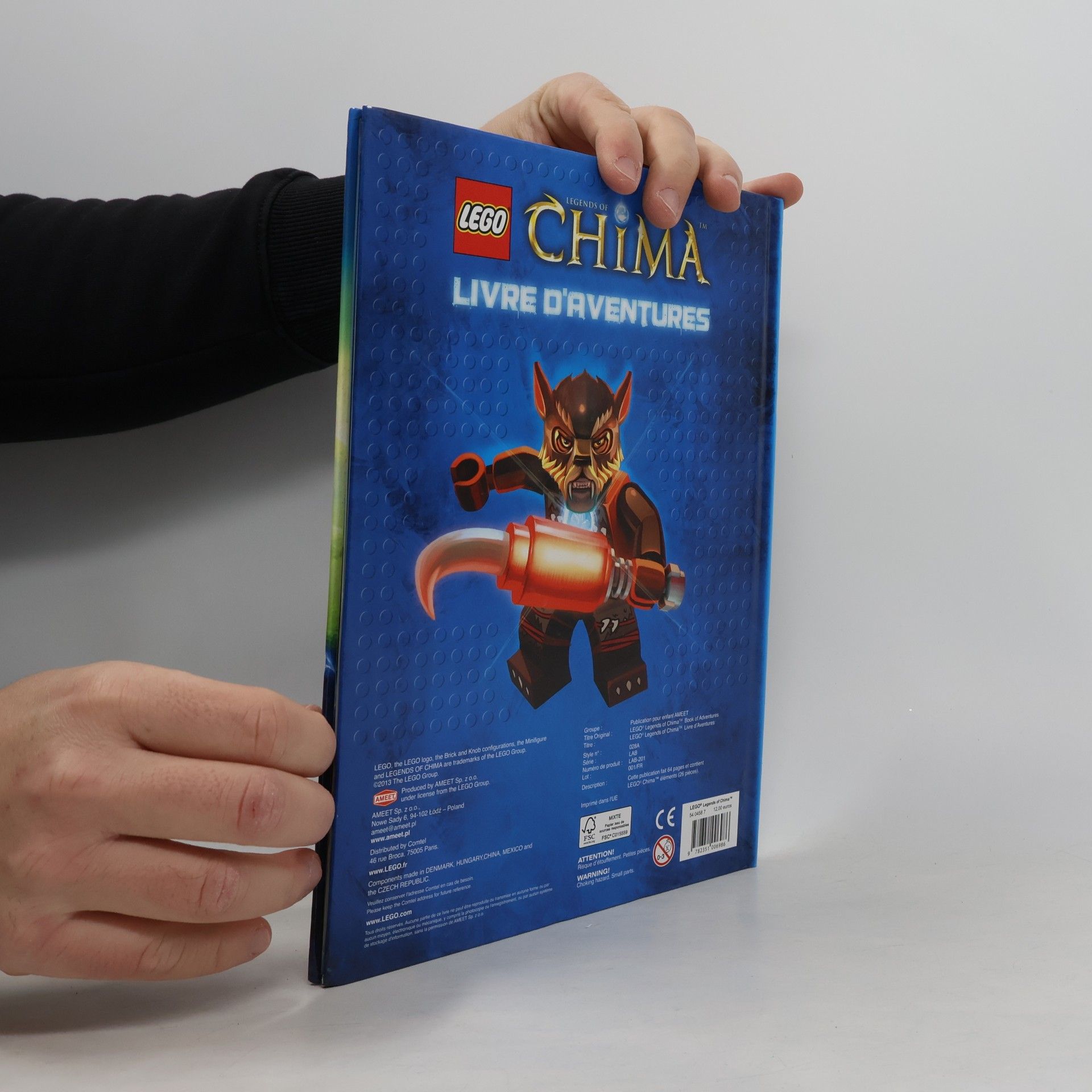 Lego  LEGO Legends of Chima: Livre d'aventures