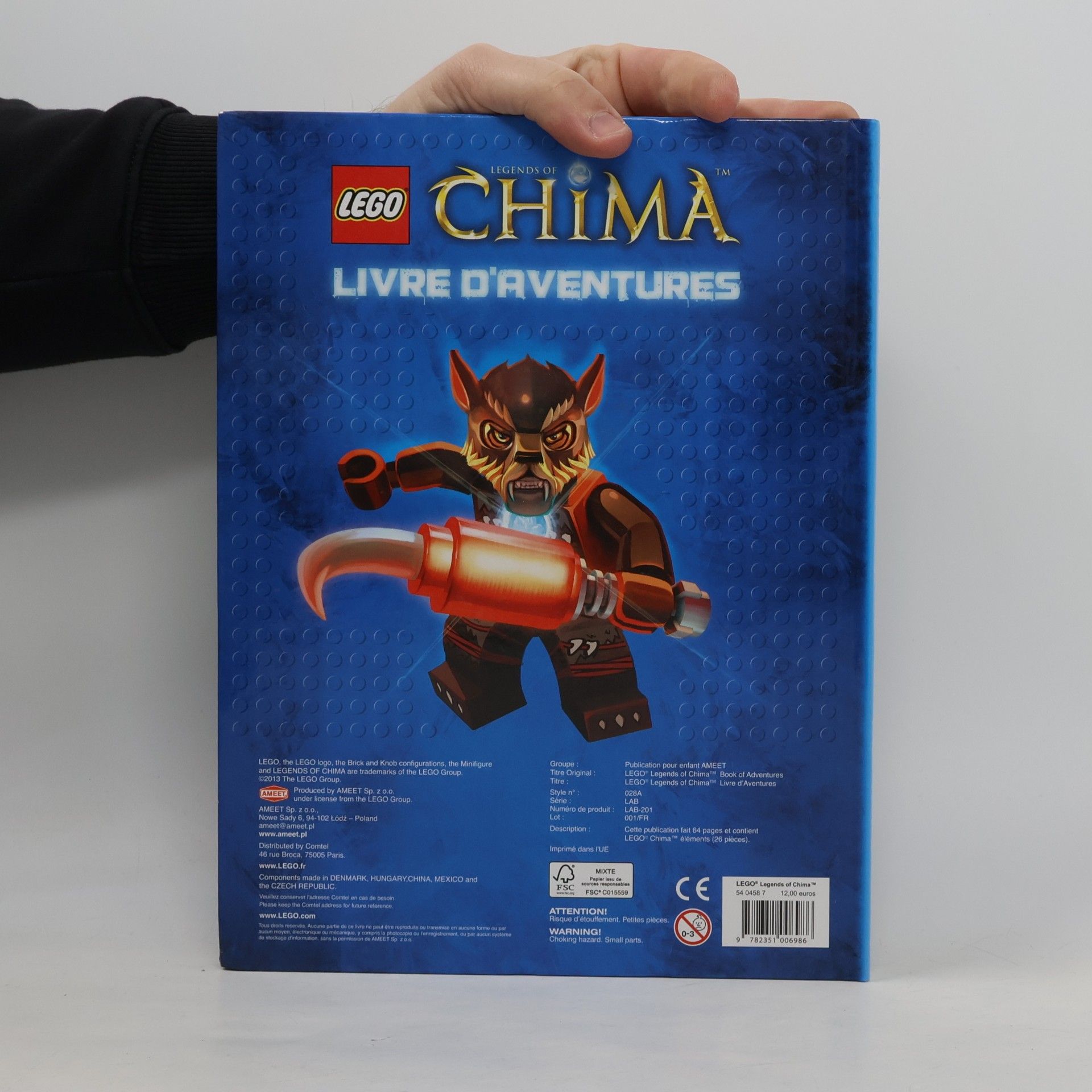 Lego  LEGO Legends of Chima: Livre d'aventures