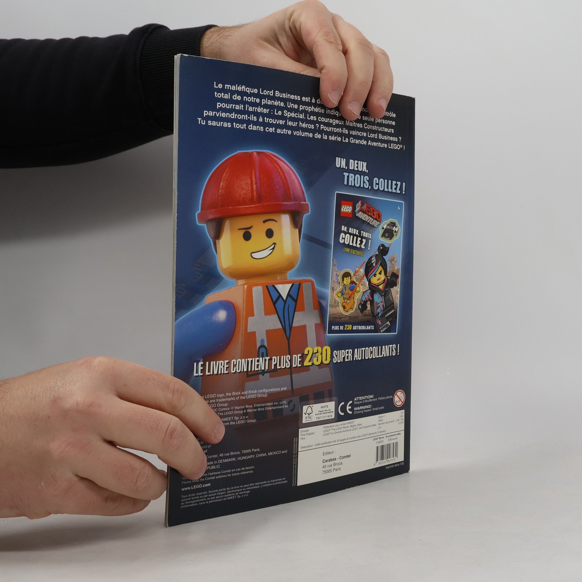 Carabas Editions LEGO La grande aventure de puissants alliés