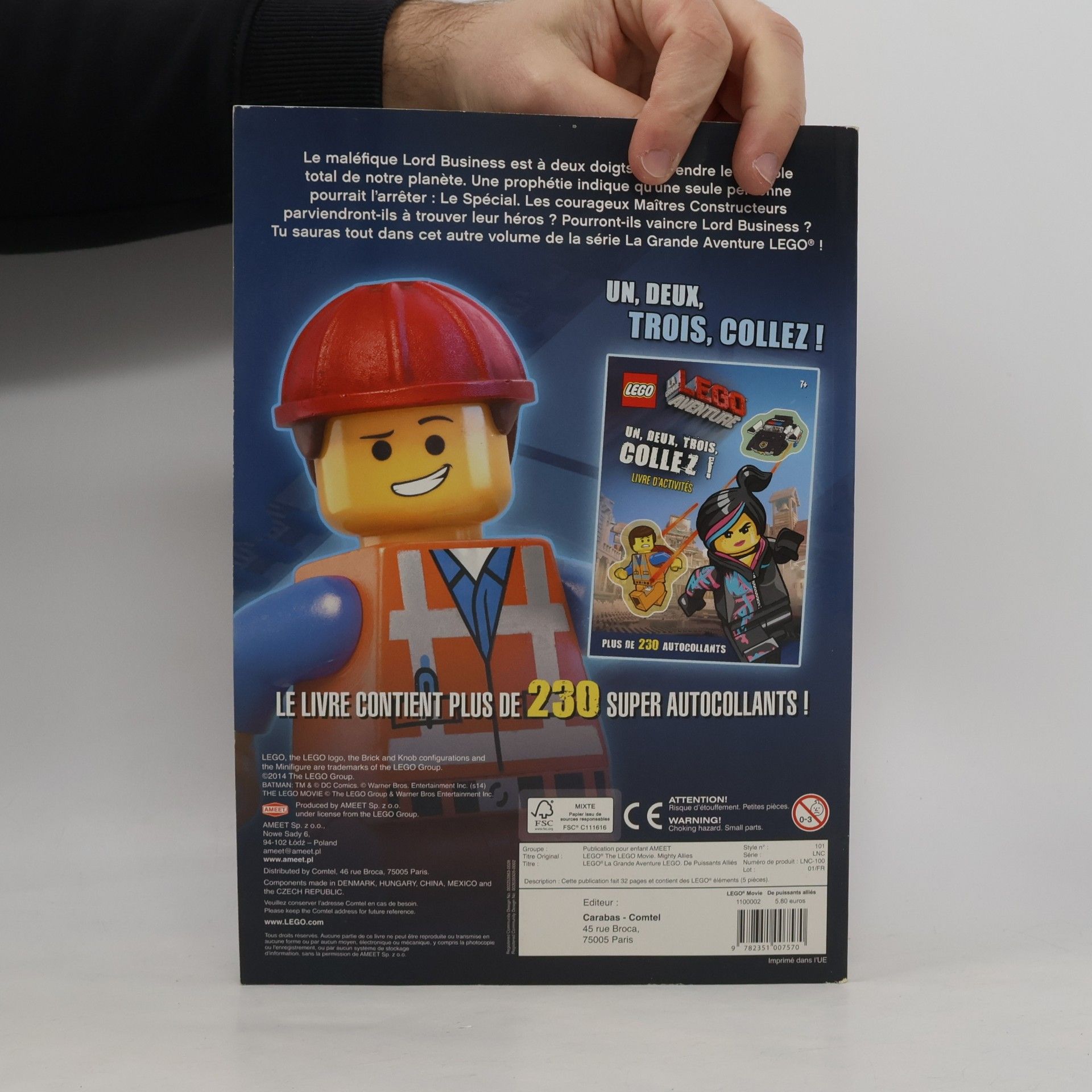 Carabas Editions LEGO La grande aventure de puissants alliés