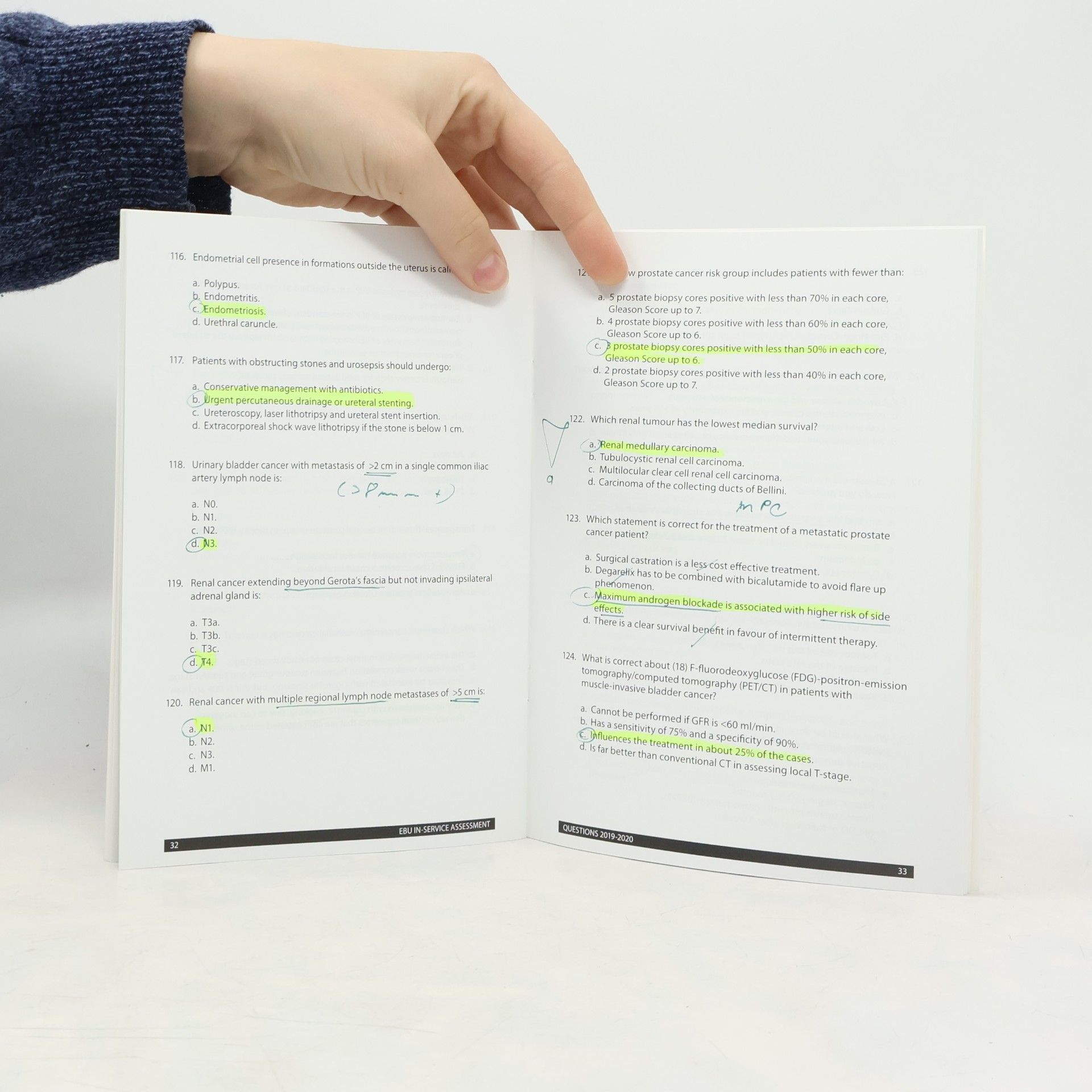 Various authors EBU In-Service Assessment Questions