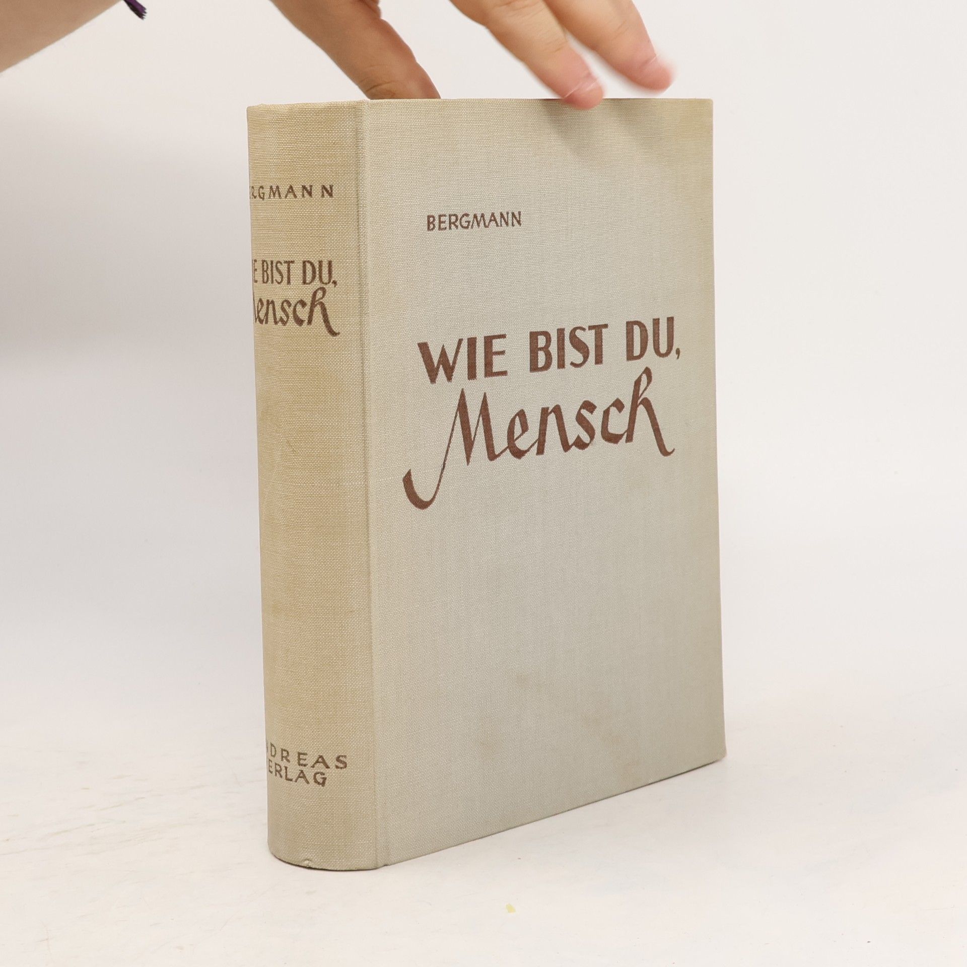 Elisabeth Bergmann Wie bist du, Mench