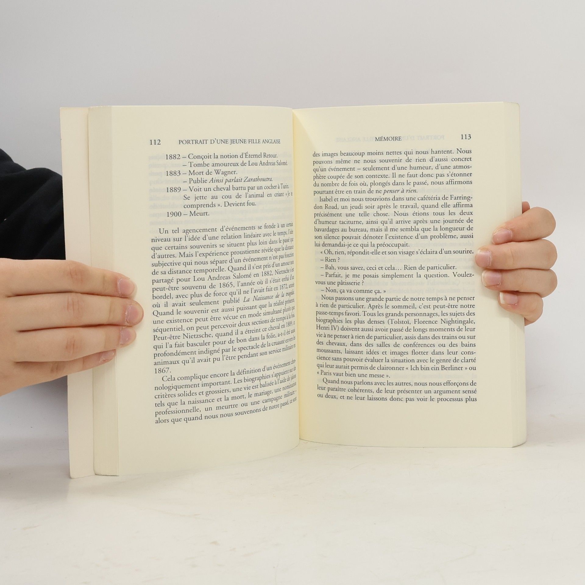 Alain de Botton Portrait d'une jeune fille anglaise