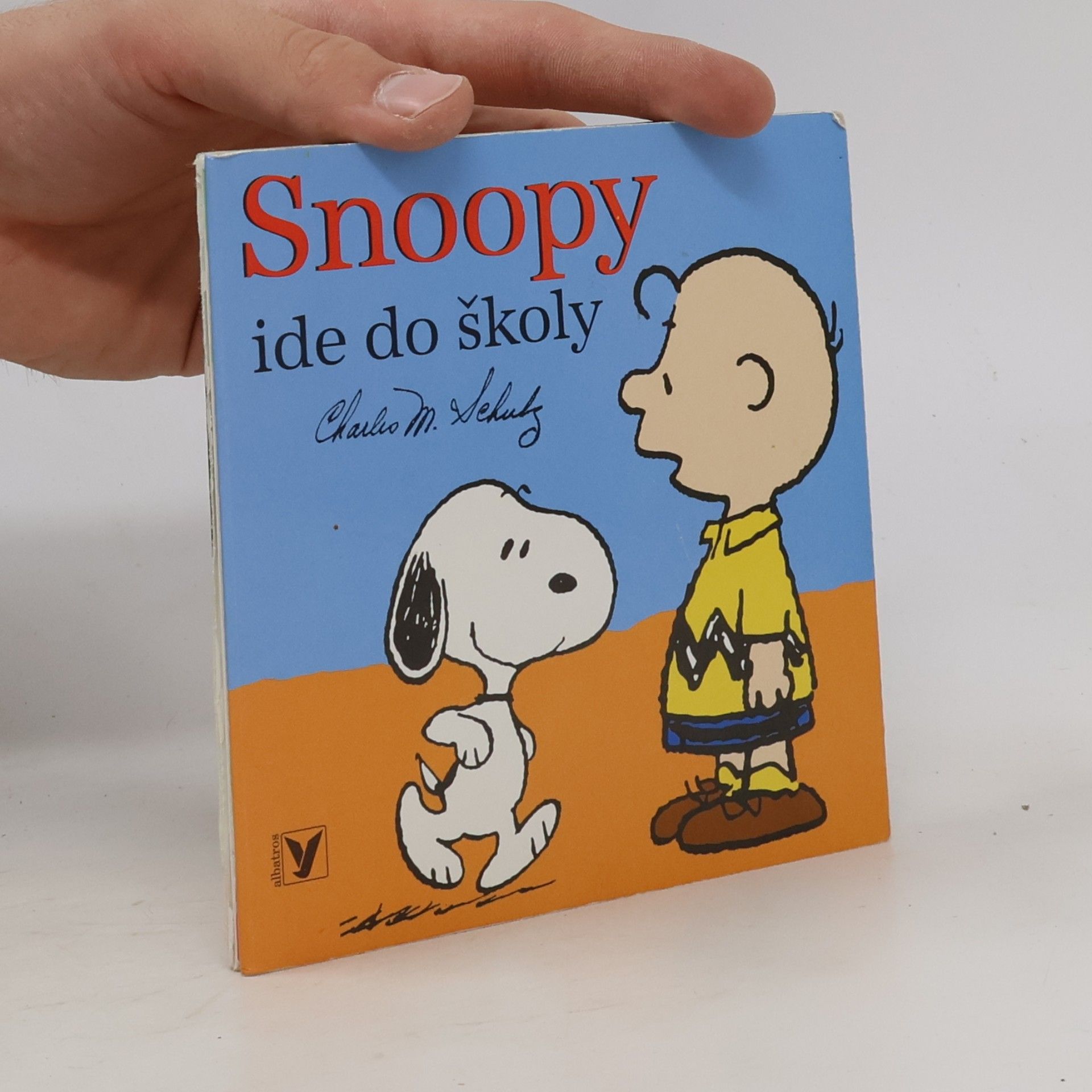 Snoopy ide do školy