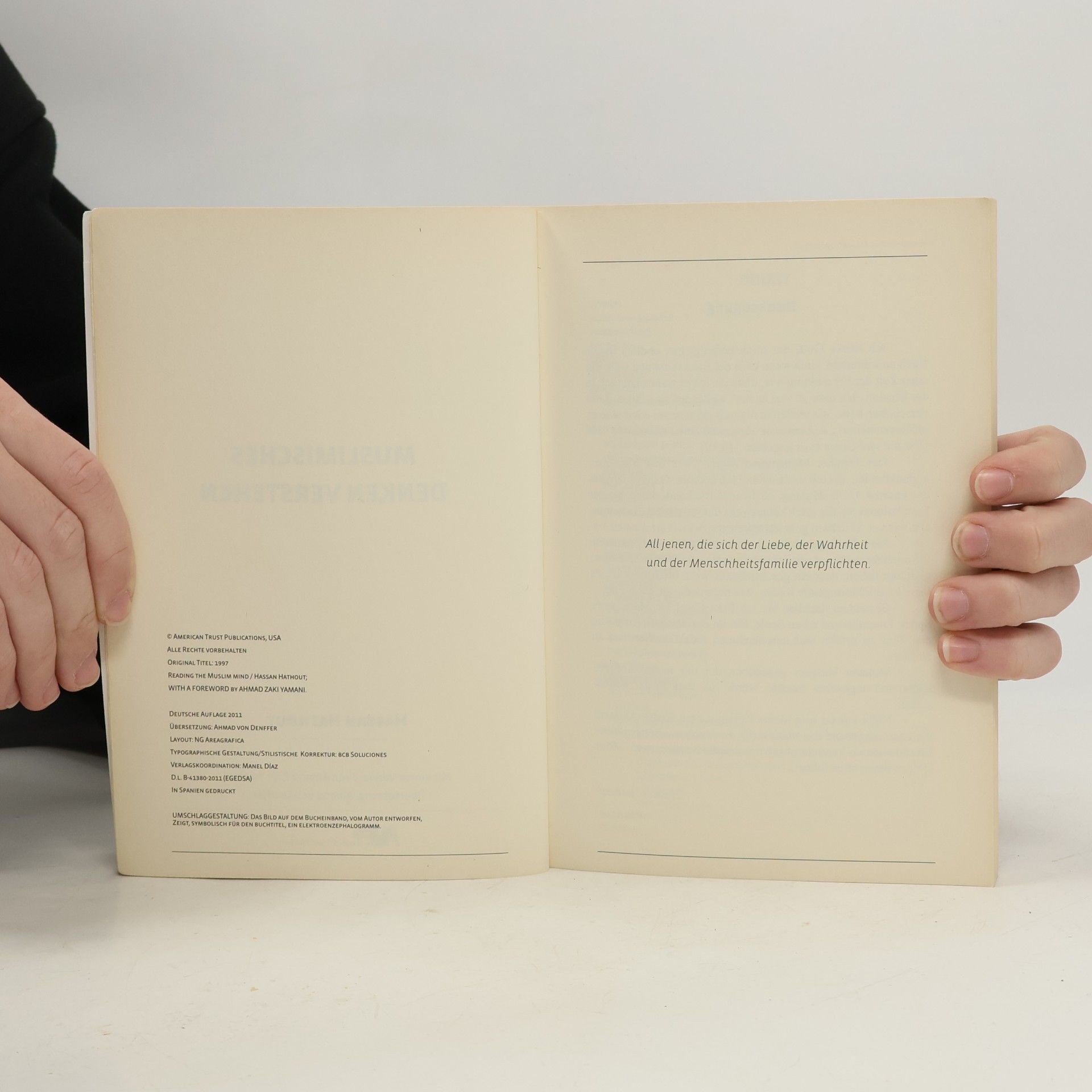 Hassan Hathout Muslimisches denken verstehen (Reading the Muslim Mind)